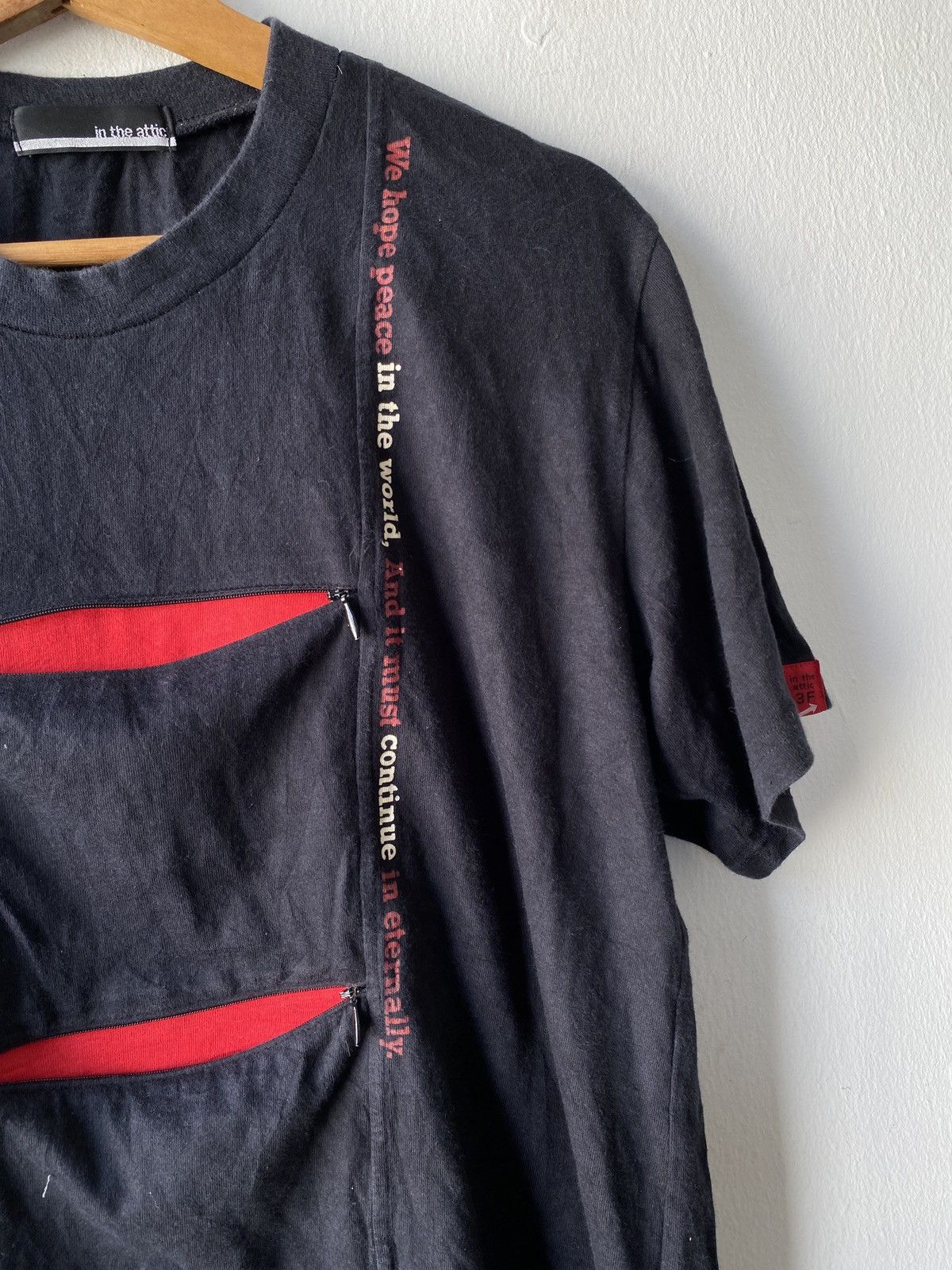 In The Attic × Japanese Brand × Seditionaries In The Attic Multipocket Bondage T Shirt Size US M / EU 48-50 / 2 - 6 Thumbnail