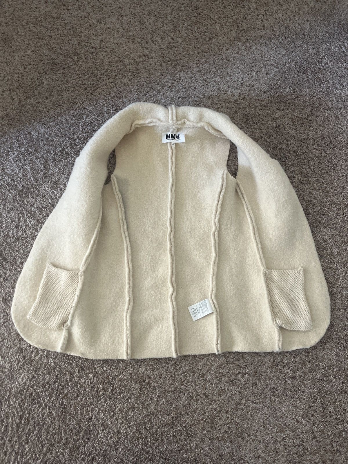 Maison Margiela Maison Margiela x MM6 Wool Vest Size XS / US 0-2 / IT 36-38 - 3 Thumbnail