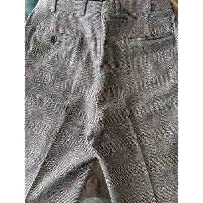 Other Cromwell Juster's Custom Suit Sz 44-46 Windowpane Wool Two B Size 44R - 14 Thumbnail