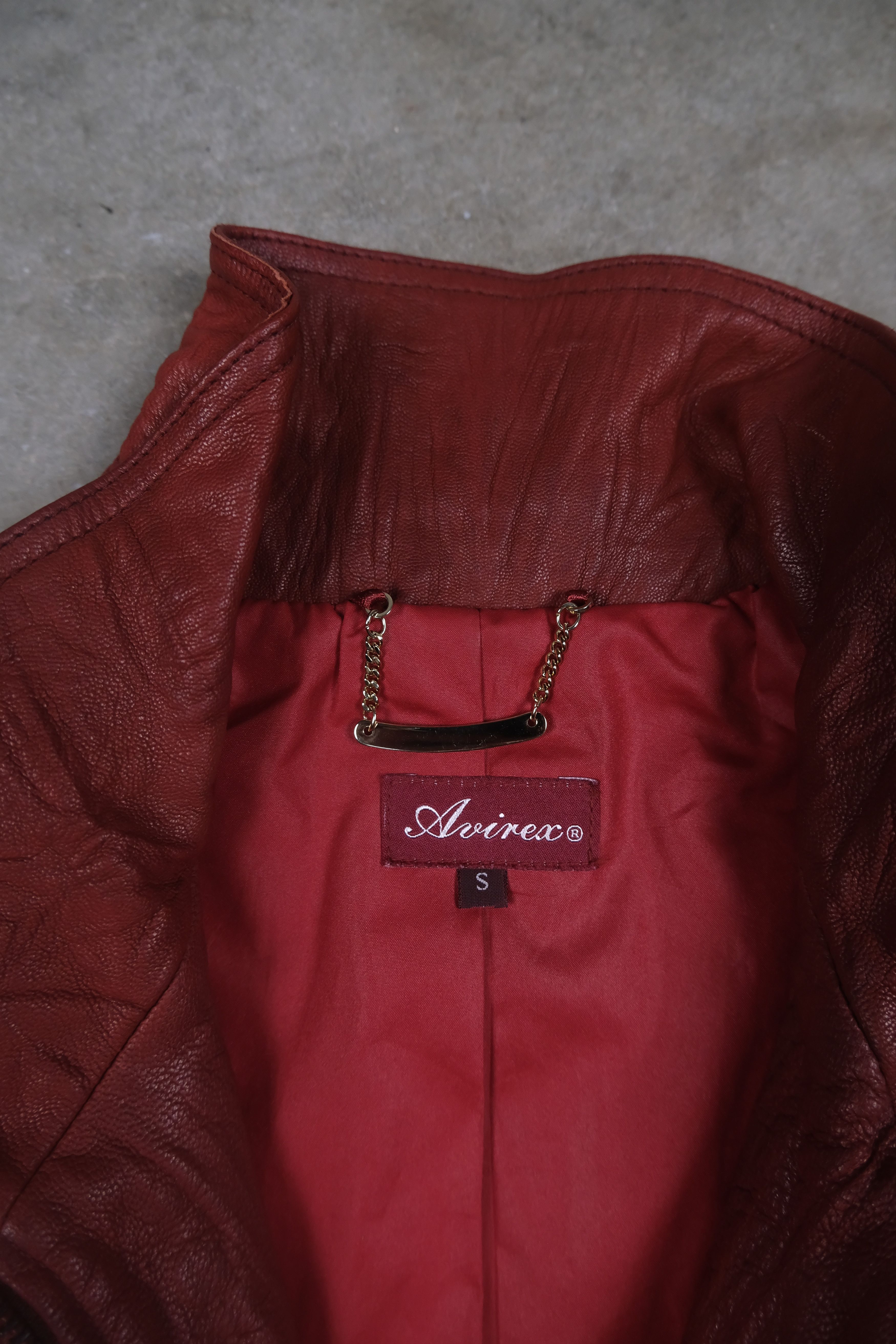 Avirex Femme Goatskin Jacket Size S / US 4 / IT 40 - 7 Thumbnail
