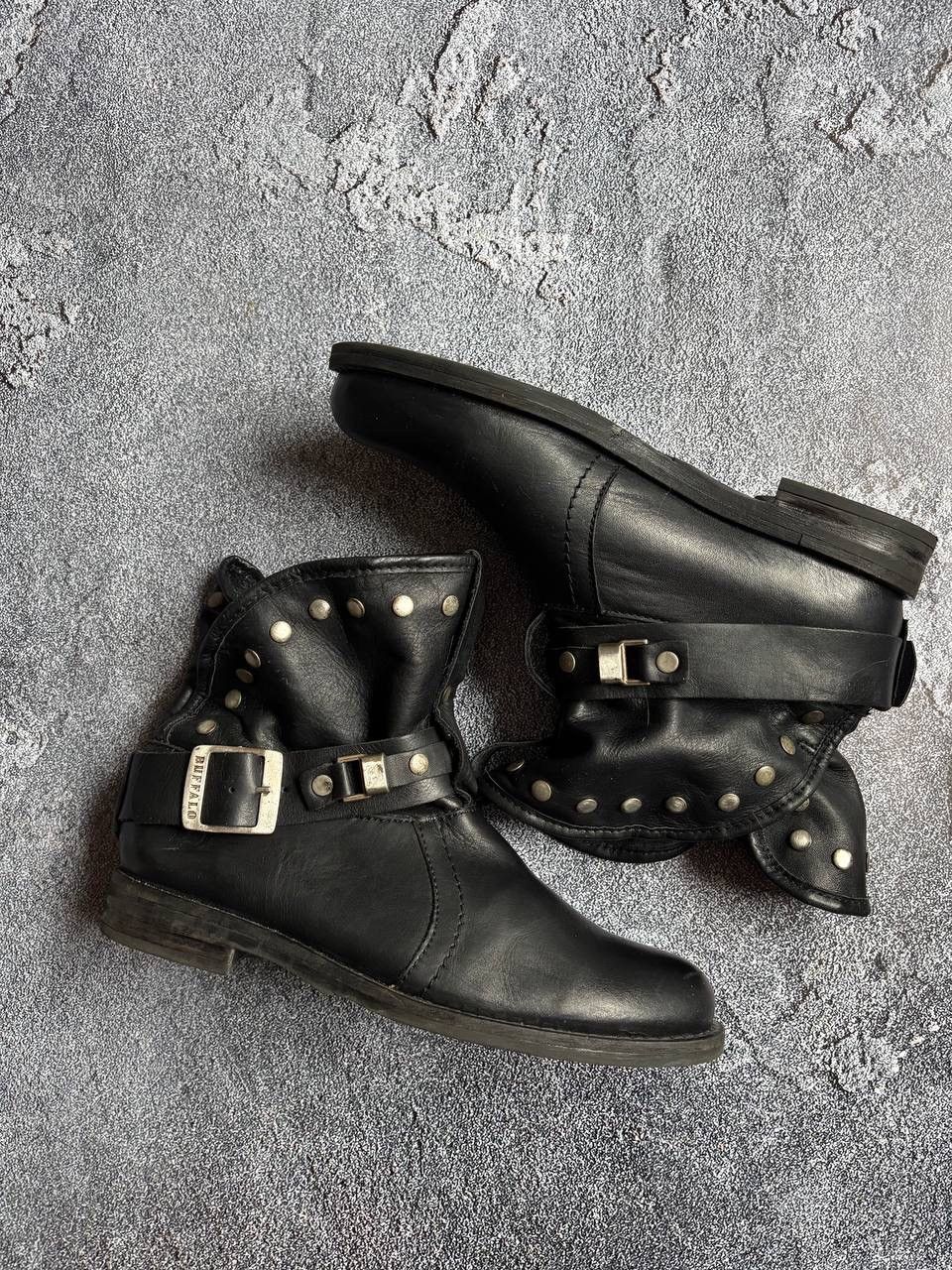 Buffalo London Vintage 90s Japanese Y2k Boots Metal Rock Goth Buffalo Style Size US 9 / IT 39 - 4 Thumbnail