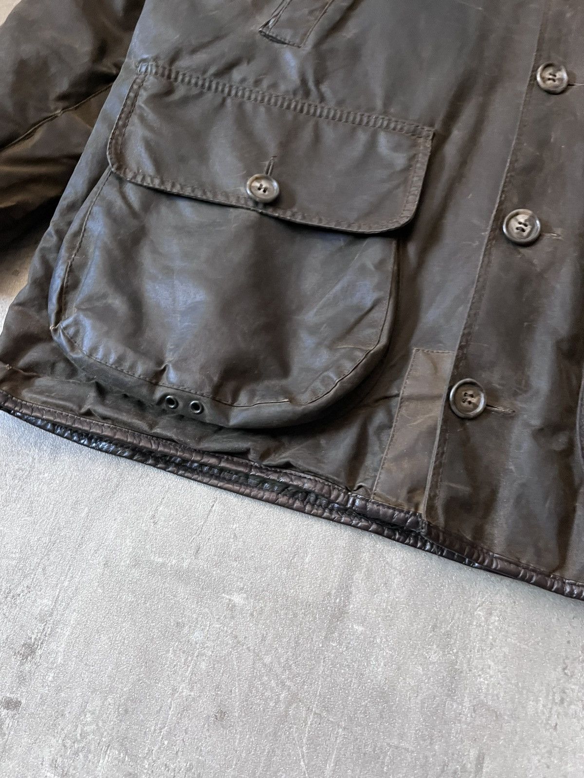 Barbour Barbour Waxed Vintage Beauchamp jacket coat Size US L / EU 52-54 / 3 - 4 Thumbnail