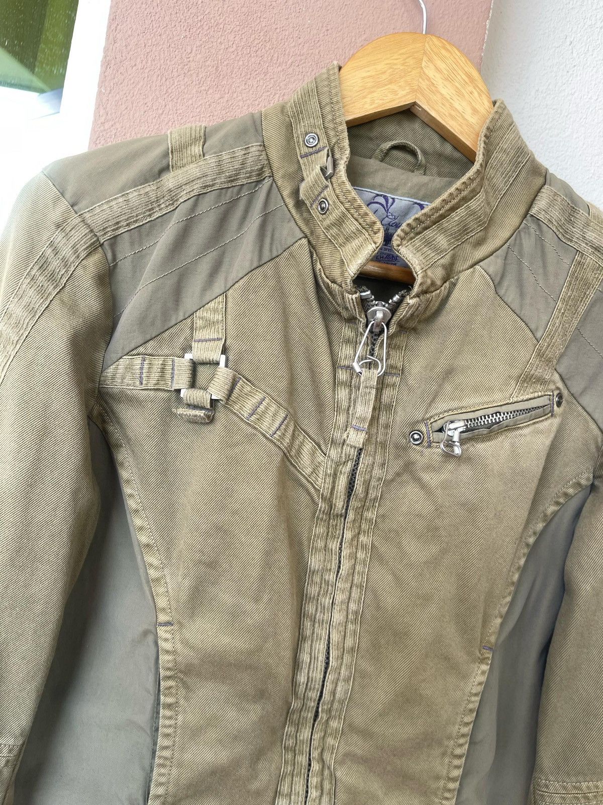 Designer × Diesel × Vintage Spring Summer Wind Diesel Parachute Jacket Size M / US 6-8 / IT 42-44 - 7 Thumbnail