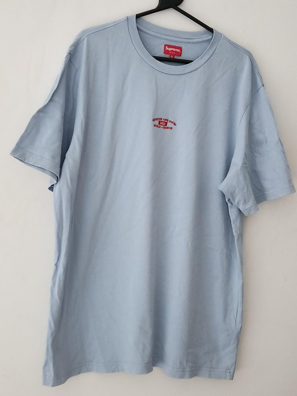 Stussy × Supreme S/S 2001 World Famous Supreme Team Tee | Grailed