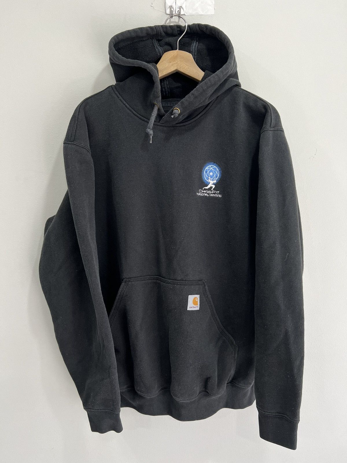 Carhartt × Vintage Vintage Carhartt Hoodie Sweater Size US L / EU 52-54 / 3 - 1 Thumbnail