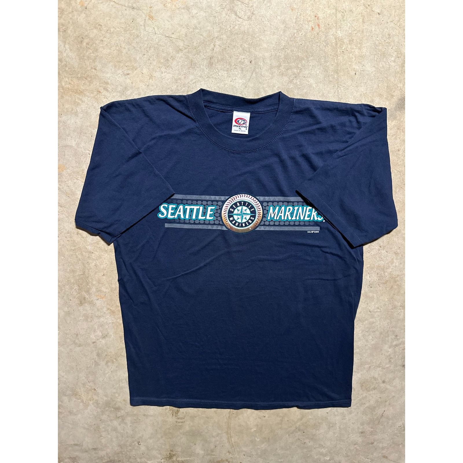 MLB × Vintage Vintage Seattle Mariners 2002 MLB T Shirt XL True Fan Size US XL / EU 56 / 4 - 1 Thumbnail