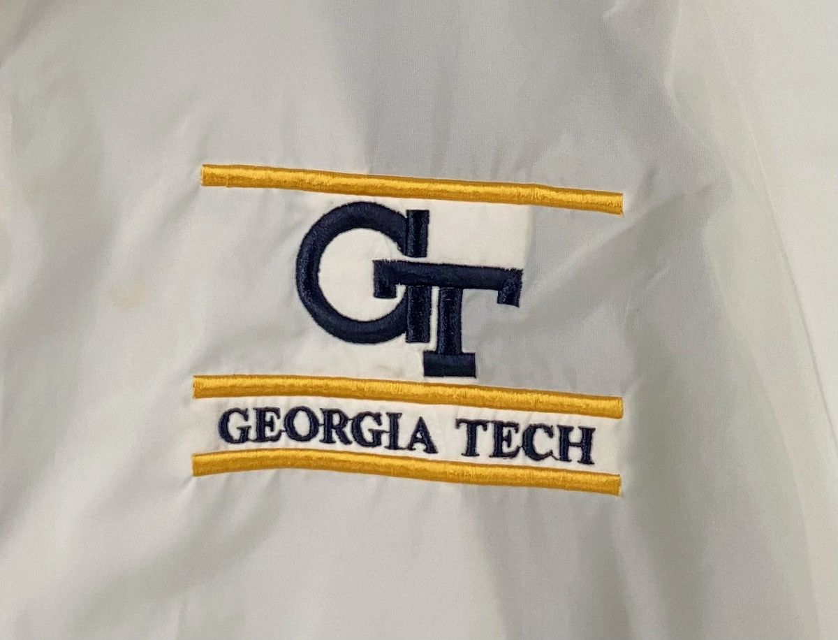 Vintage 80’s Georgia Tech Embroidered Logo Snap Coaches Jacket XL Size US XL / EU 56 / 4 - 3 Thumbnail