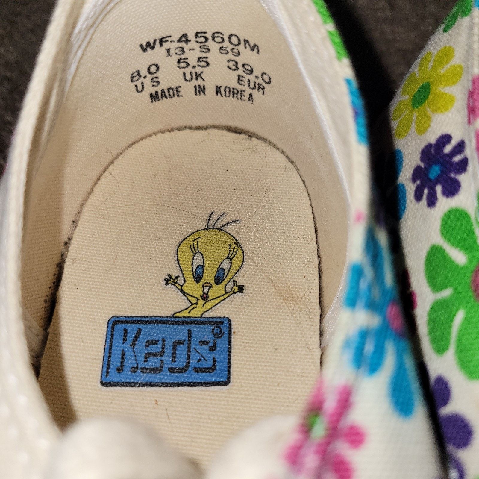 Keds Vintage Women's 90's Daffy Duck Keds SZ 8 Size US 8 / IT 38 - 9 Thumbnail