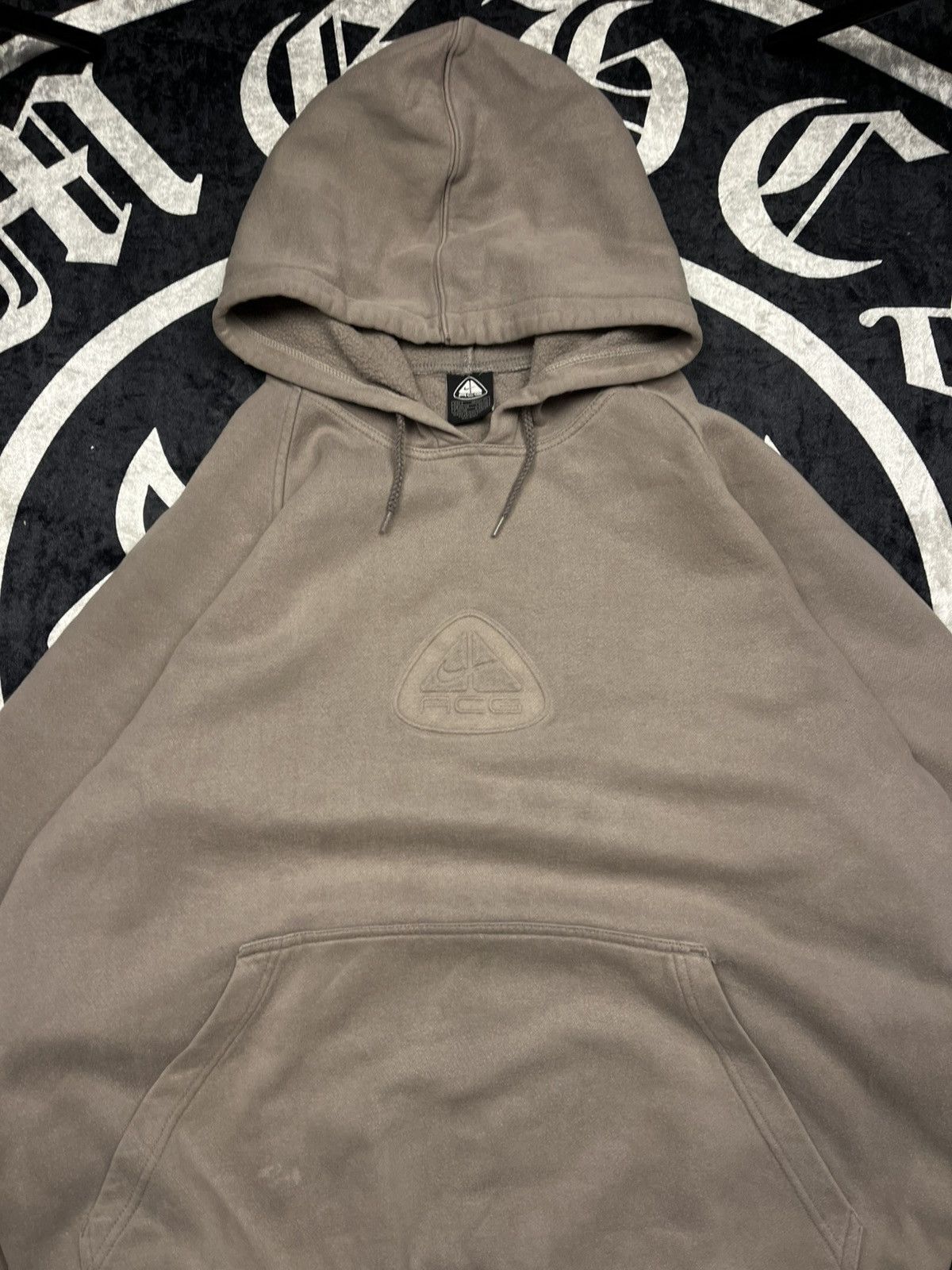 Vintage 90’s NIKE ACG RETRO CRAZY BIG LOGO Y2K HOODIE Size US M / EU 48-50 / 2 - 3 Thumbnail