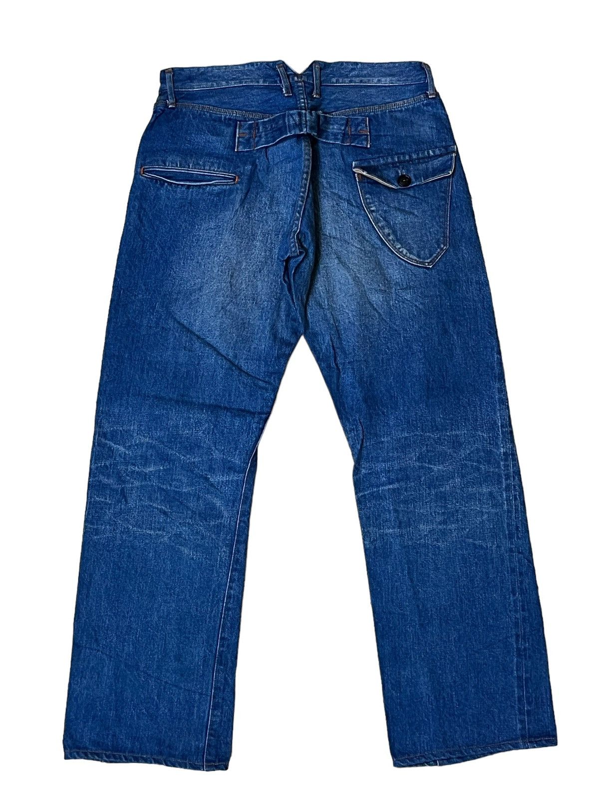 Hiroshi Kato KATOTOOL PROJECT JEAN BY HIROSHI KATO SELVEDGE JEANS Size US 32 / EU 48 - 2 Thumbnail