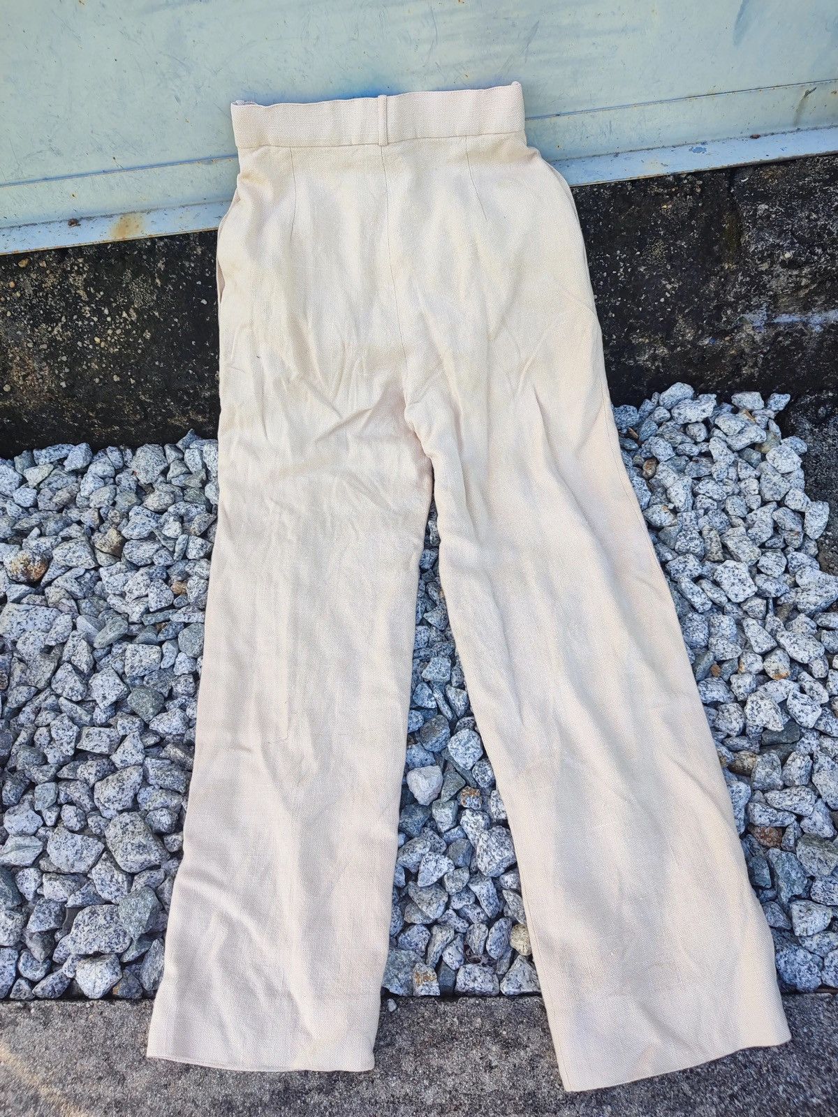 Christian Dior Monsieur Vintage Christian Dior Prêt-à-Porter Textured Pants Size 26" / US 2 / IT 38 - 3 Thumbnail