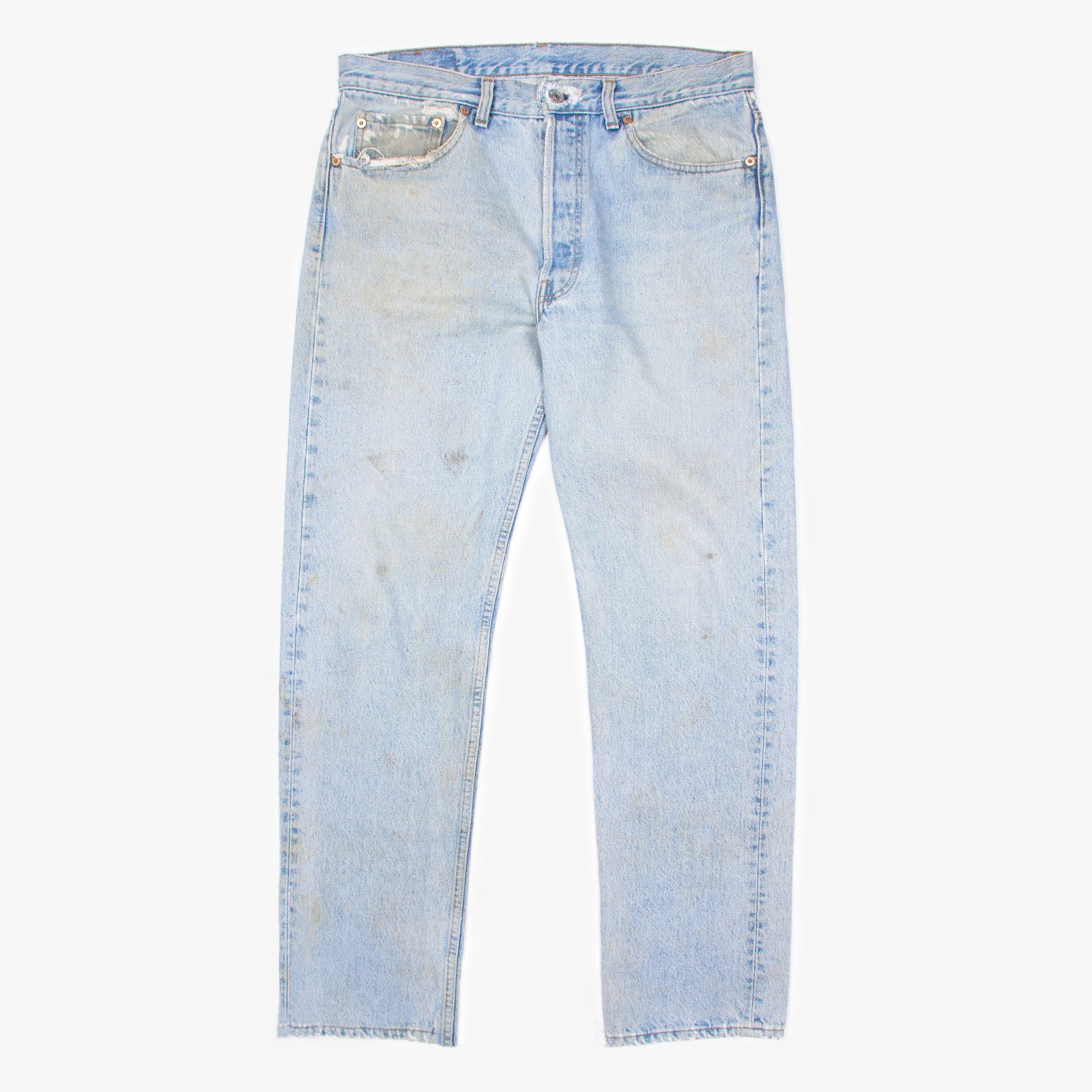 Levi's × Levi's Vintage Clothing × Vintage LEVIS LIGHT BLUE WASH 501 Size US 33 - 2 Thumbnail