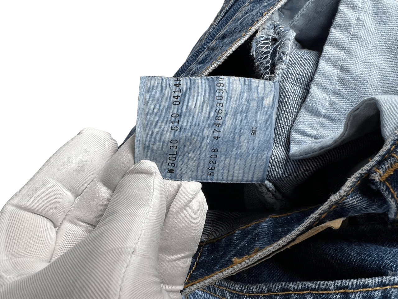 Levi's × Levi's Vintage Clothing × Vintage Vintage Levis 510 04 Denim Jeans 31x32 Size US 31 - 6 Thumbnail