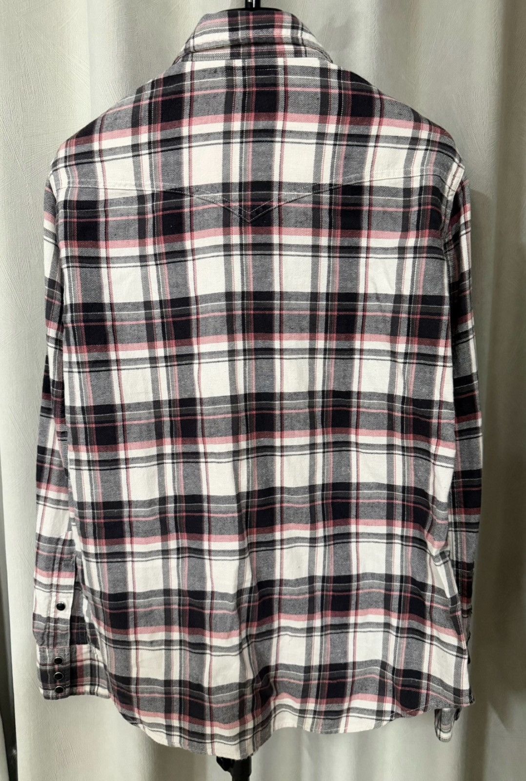 Saint Laurent Paris Saint Laurent 18SS Gradient Patchwork Western Cat-Eye Shirt Size US XS / EU 42 / 0 - 3 Thumbnail
