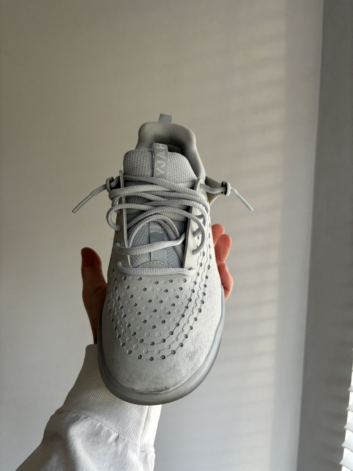 Nike SB Zoom Nyjah Free 3 Pure Platinum White Skate Shoes