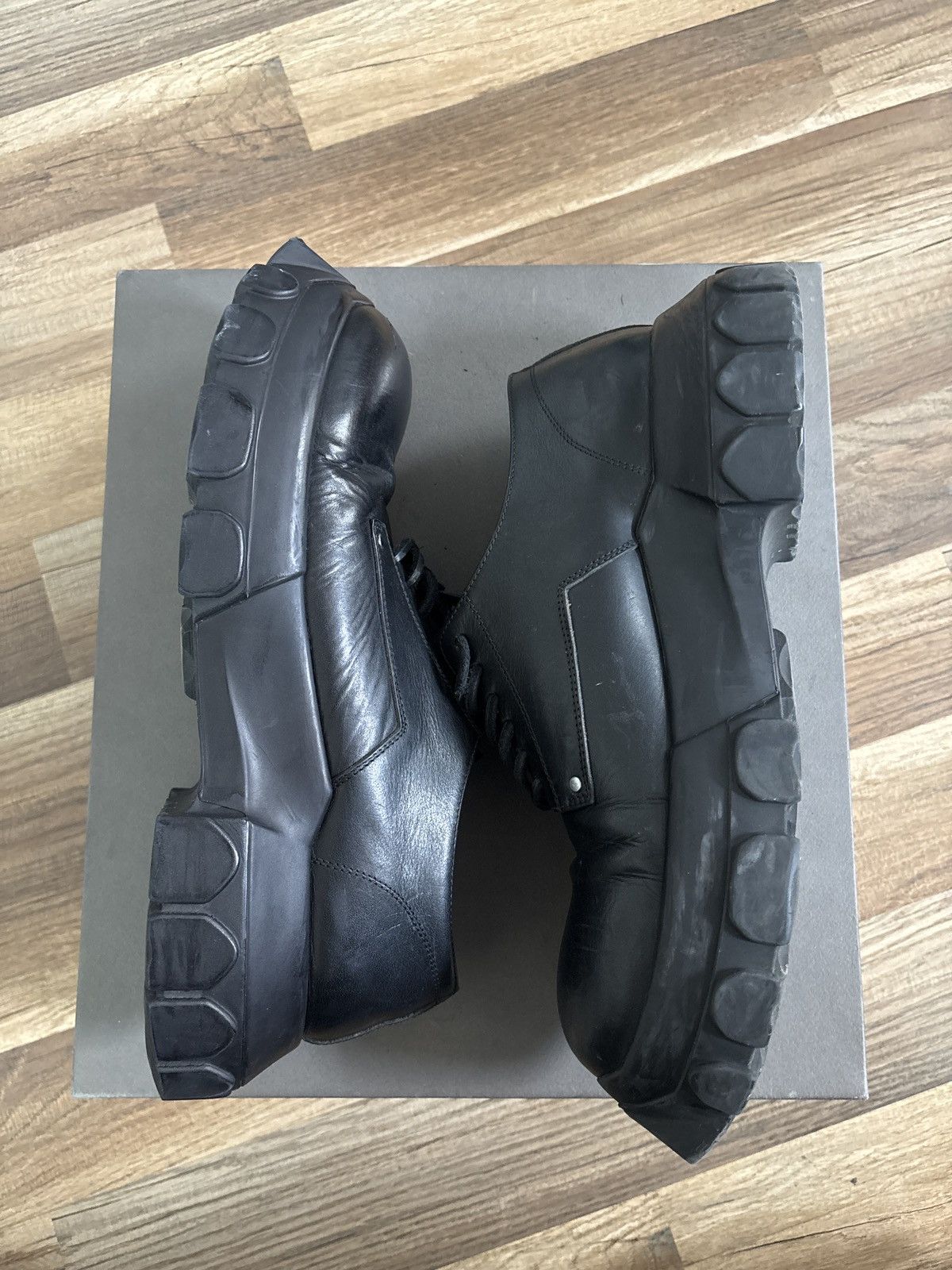 Rick Owens Rick Owens Bozo Tractor Shoe - Size 44 Size US 11 / EU 44 - 5 Thumbnail