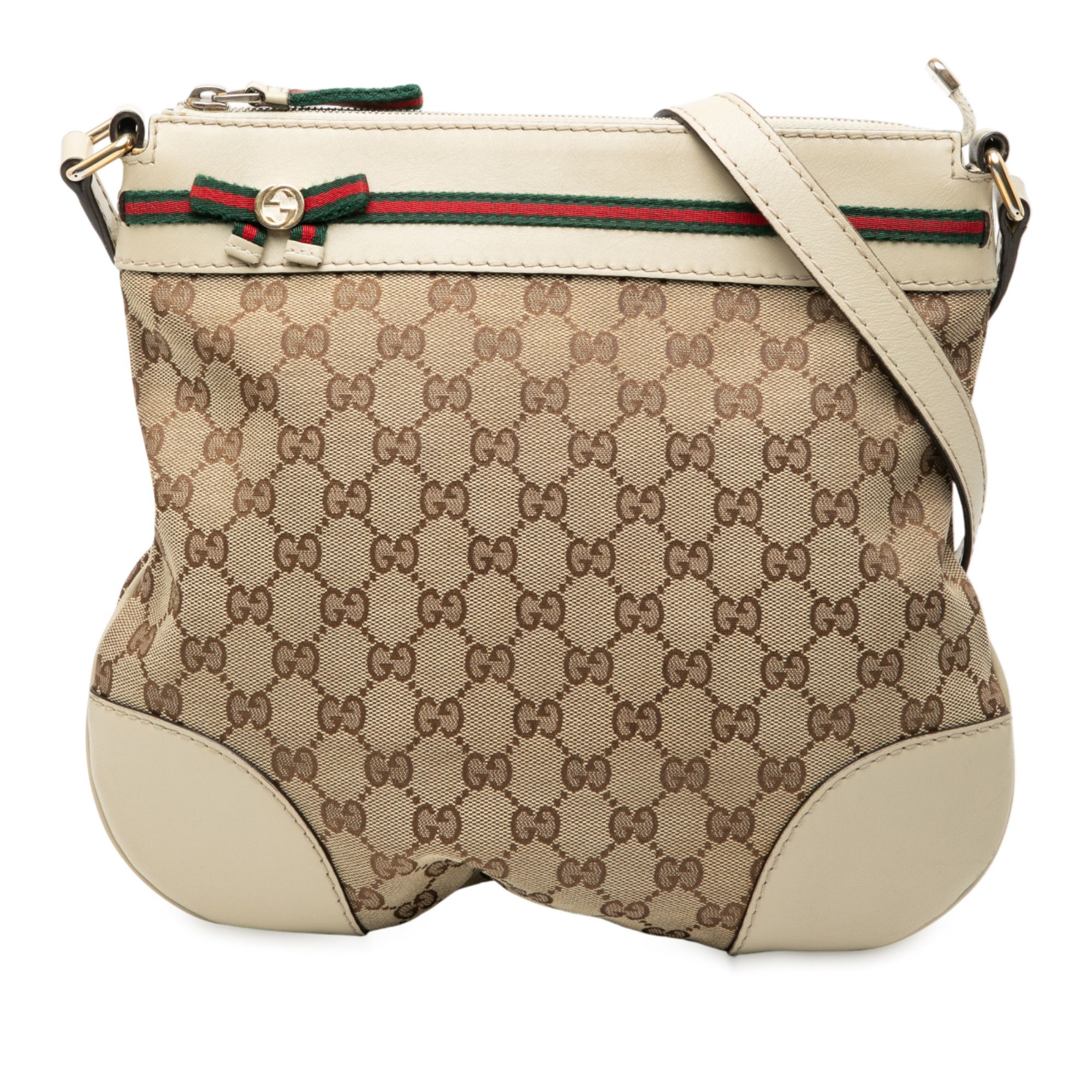 Gucci GG Canvas Web Mayfair Crossbody