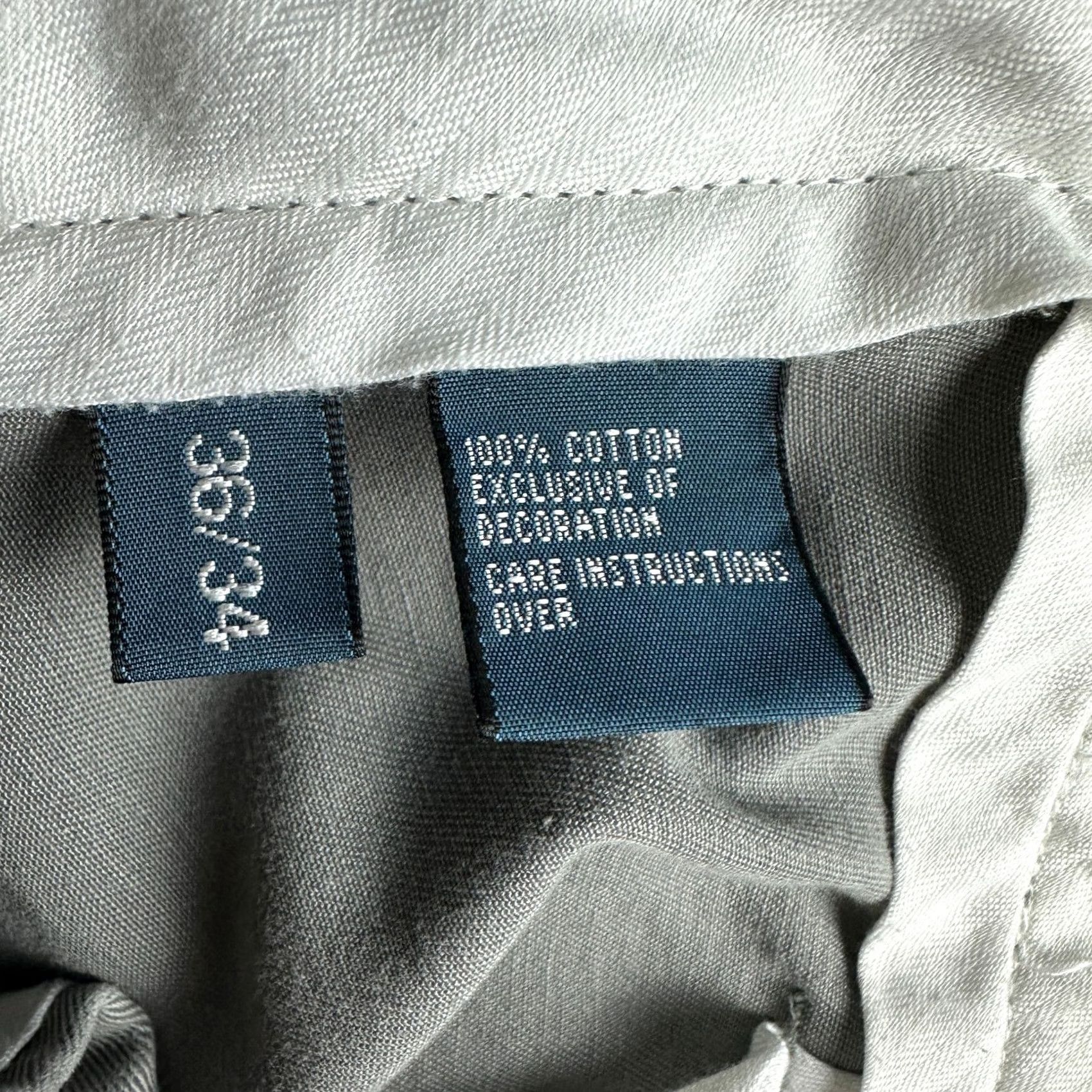 Polo Ralph Lauren Polo Ralph Lauren Pants Mens 36 X 33 Classic Fit Chino Gray Cotton Pockets Logo Size US M / EU 48-50 / 2 - 5 Thumbnail