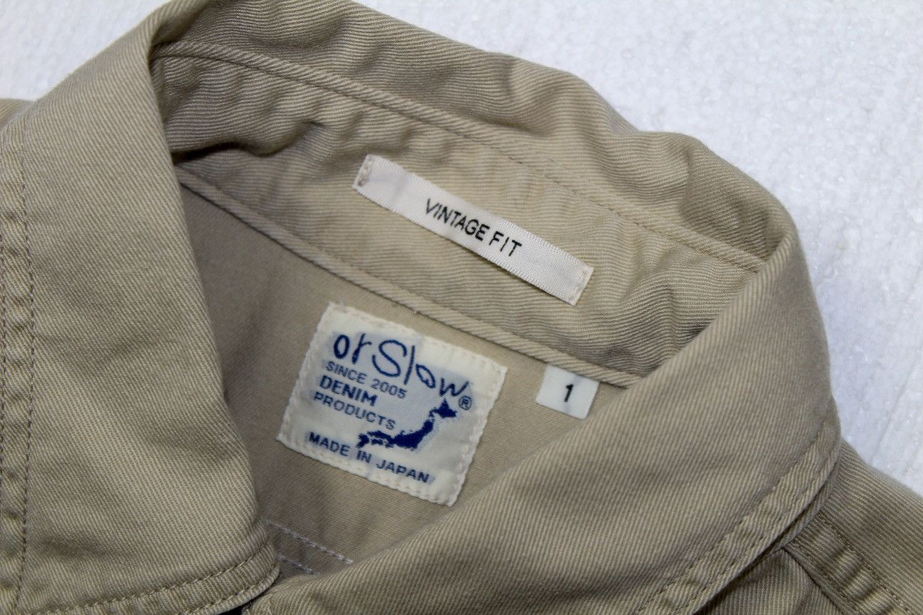 Orslow Vintage Fit Twill Shirt Size US S / EU 44-46 / 1 - 5 Thumbnail