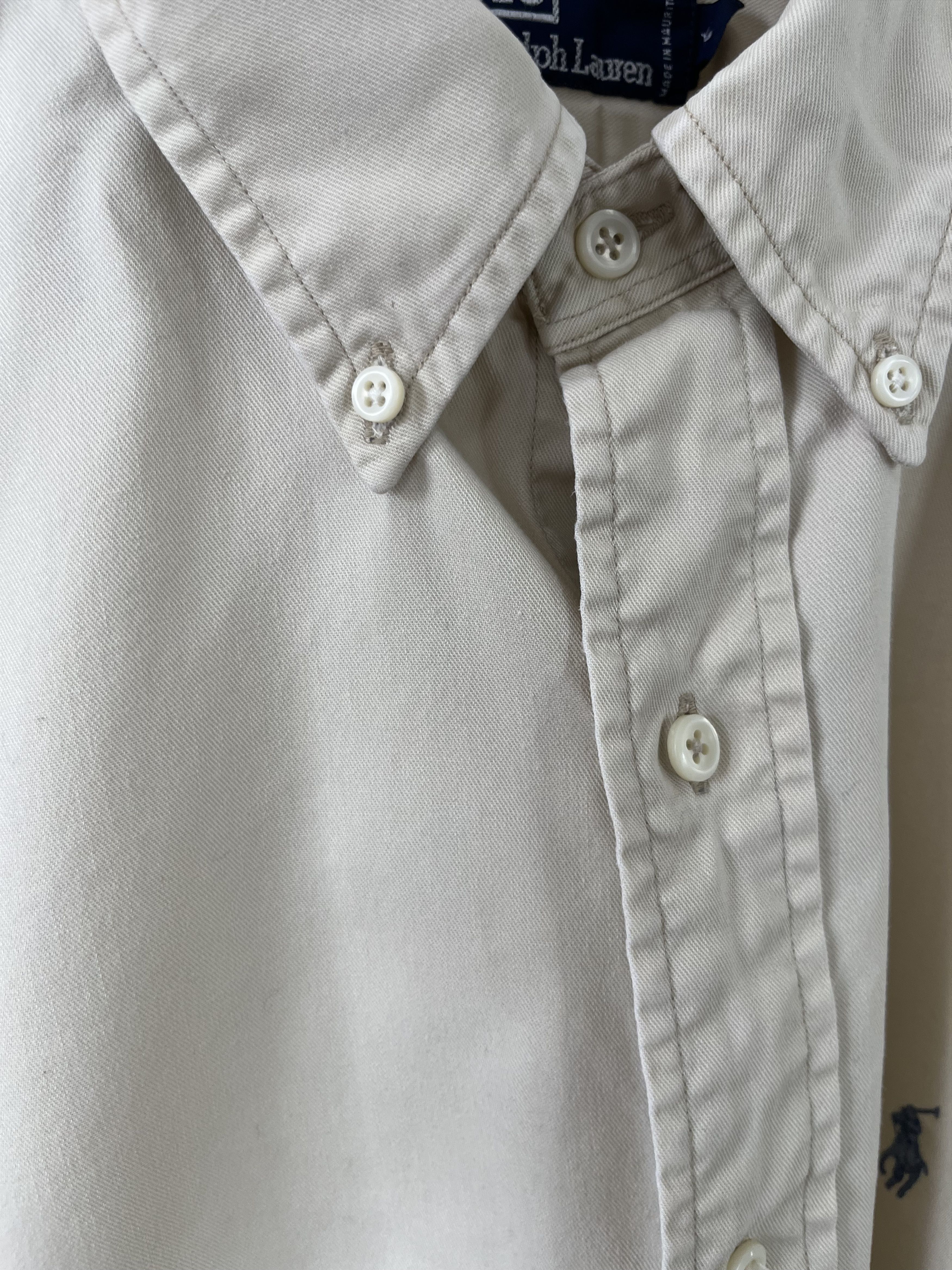 Polo Ralph Lauren Vintage Polo Ralph Lauren Boxy Shirt Men XL Button Size US XL / EU 56 / 4 - 6 Thumbnail