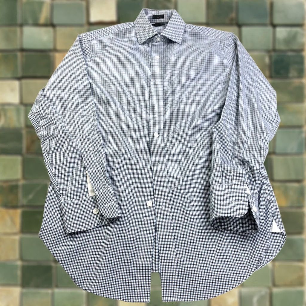 Brooks Brothers Brooks Brothers LUDLOW SLIM FIT Mens Button LS Check Dress Shirt Plaid Multicolor Size 42R - 1 Thumbnail