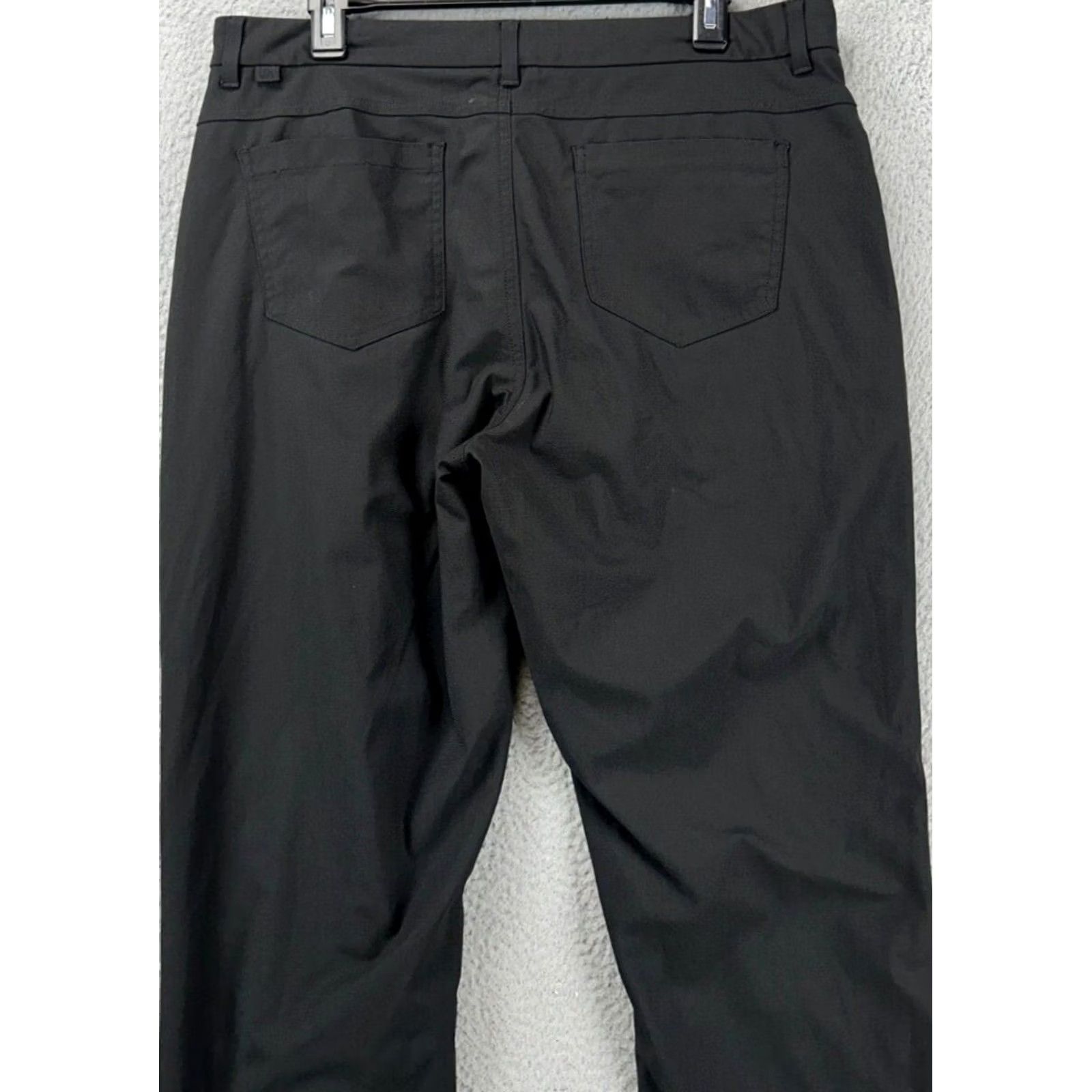 Vintage VRST Pants Mens 36X32 Black Tech Performance Chino Golf 5 Pocket Straight Leg Mens Regular 36 Black VRST Chino Pants Size US 36 / EU 52 - 3 Thumbnail