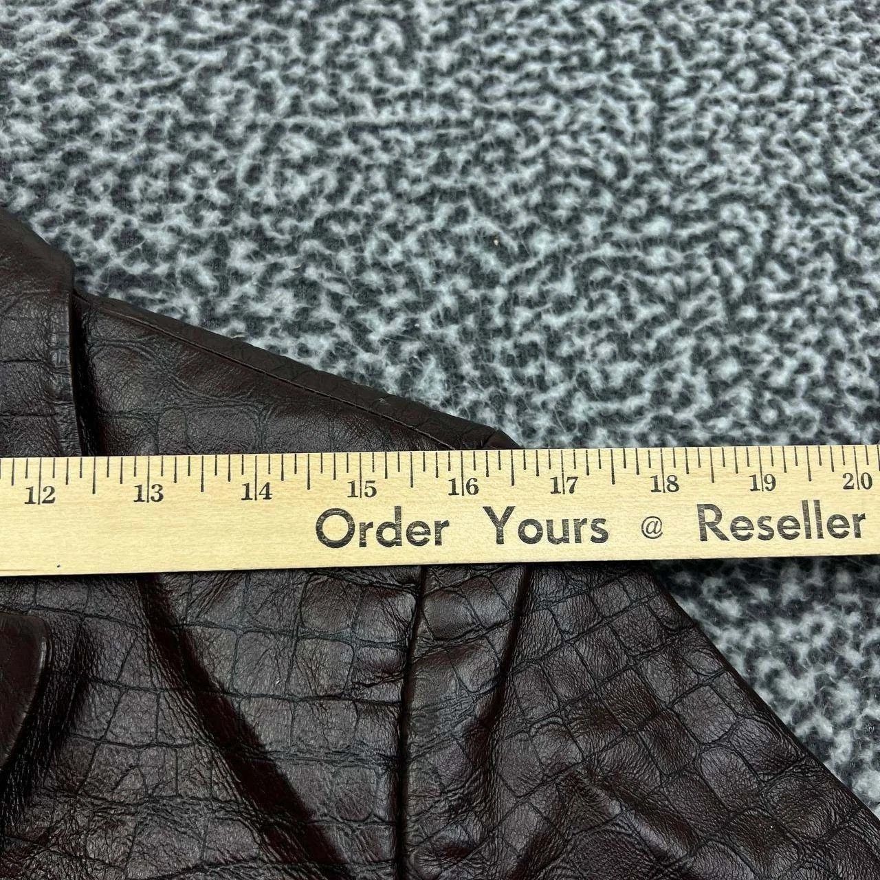 Other Vintage Terry Lewis Leather Jacket Women Button Front New S Size S / US 4 / IT 40 - 7 Thumbnail