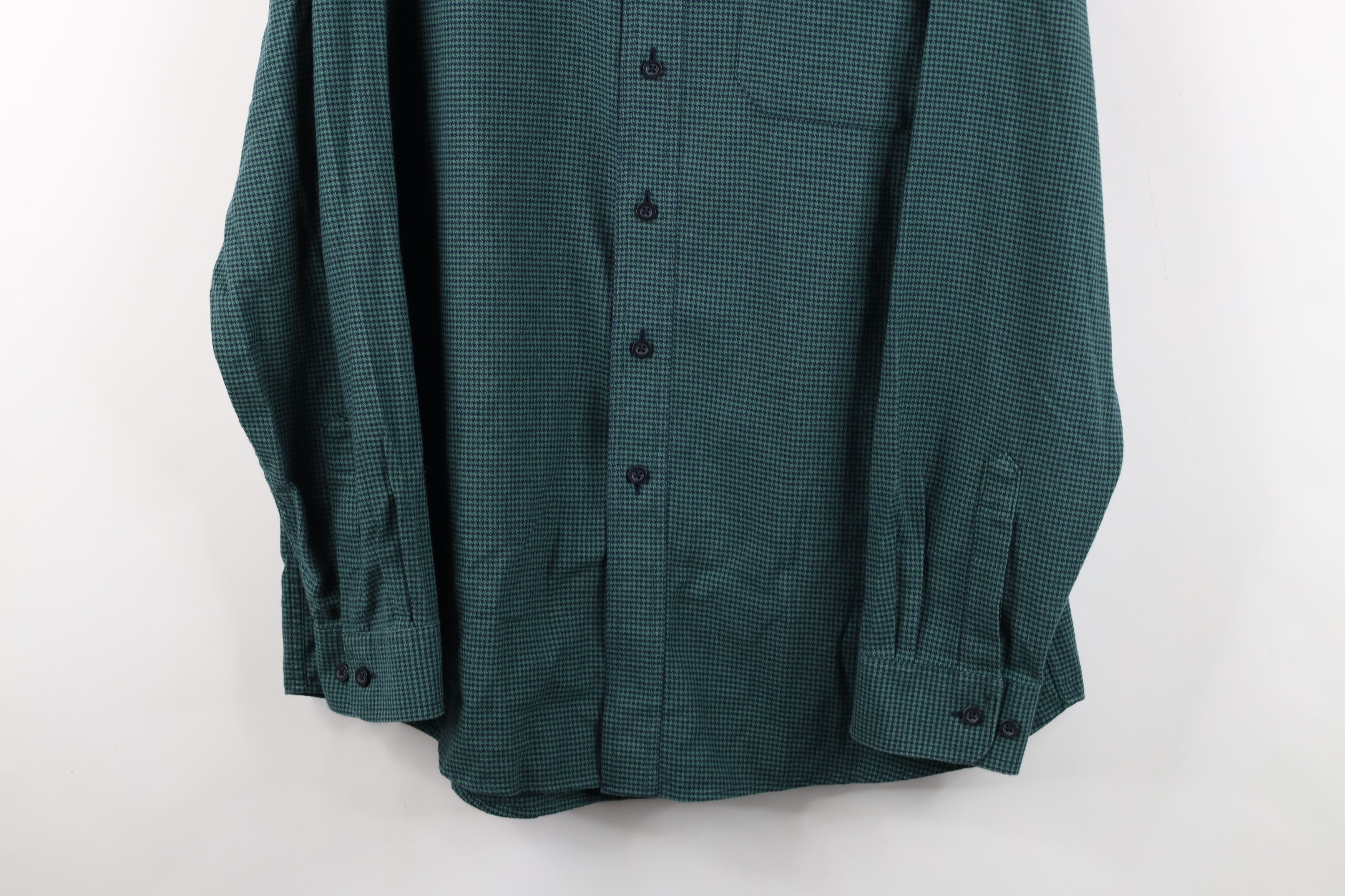 L.L. Bean × Vintage Vintage LL Bean Flannel Collared Button Down Shirt Size US L / EU 52-54 / 3 - 3 Thumbnail
