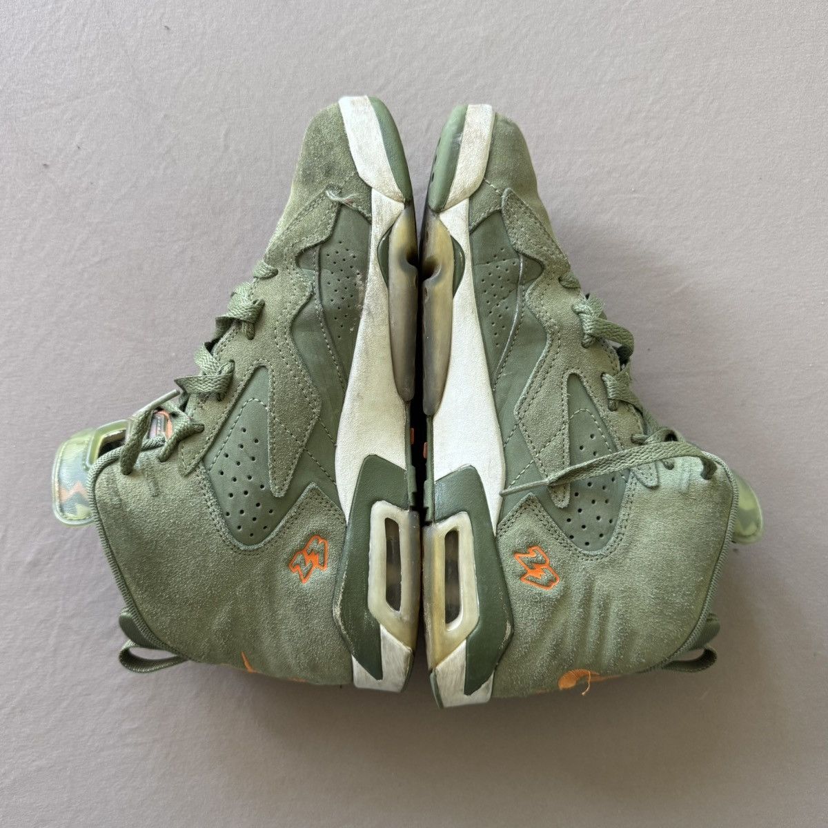 Jordan Brand Nike Jordan MVP ‘Sky J Light Olive' Sneakers Size US 7 / EU 40 - 4 Thumbnail