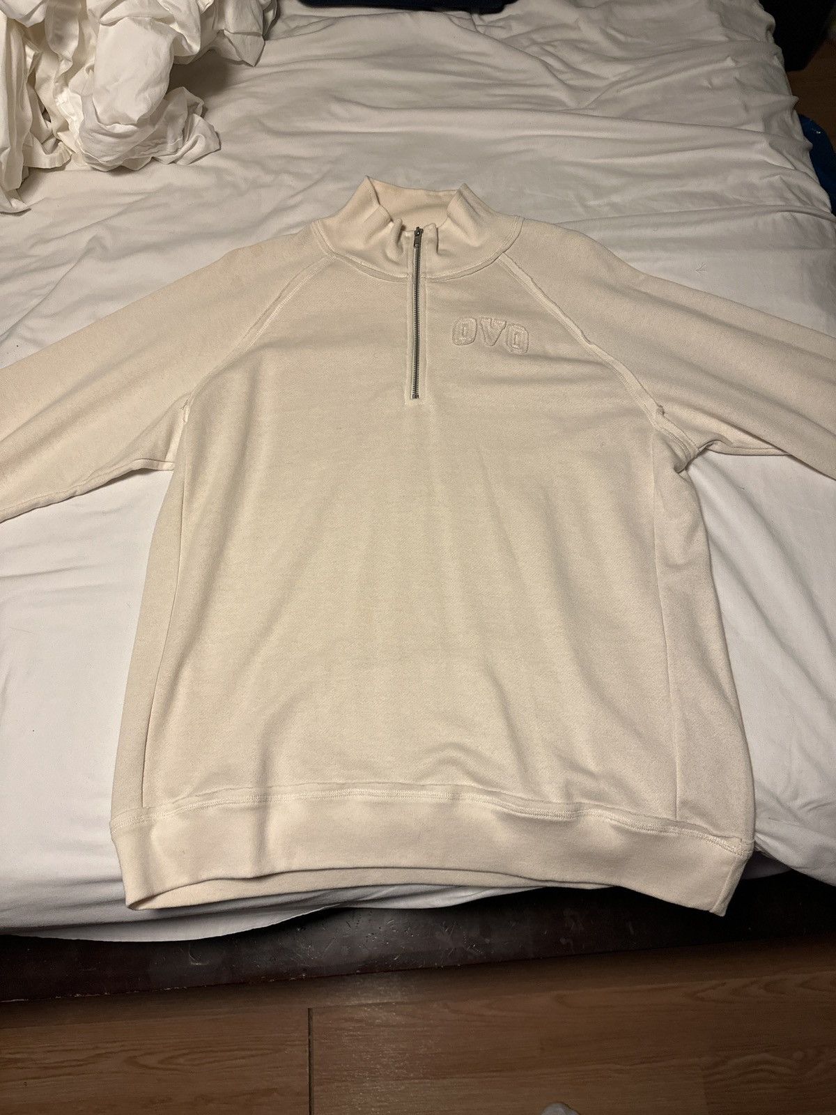 October's Very Own OVO FRENCH TERRY HALF ZIP - X-Large Size US XL / EU 56 / 4 - 1 Thumbnail