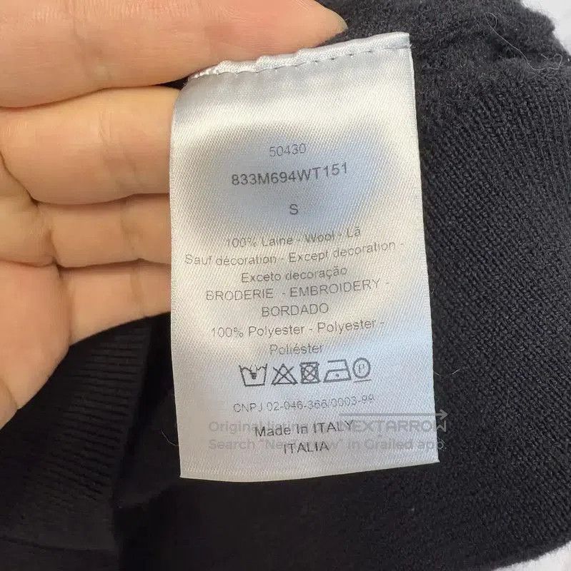 Other Dior Black Wool Long Sleeve Pullover . Size US S / EU 44-46 / 1 - 4 Thumbnail