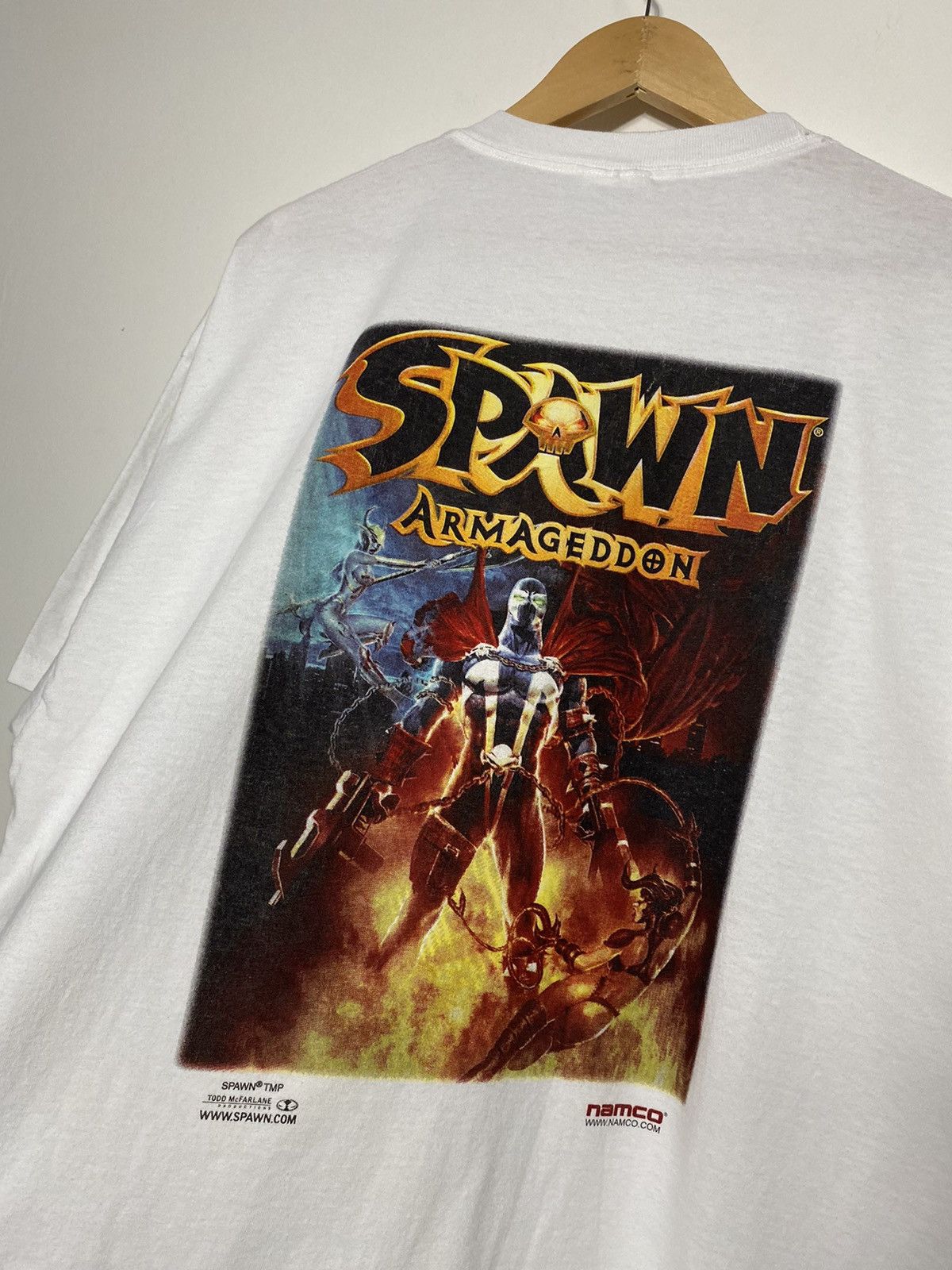 Vintage Vintage Spawn Armageddon Namco T-shirt Size US XL / EU 56 / 4 - 2 Thumbnail