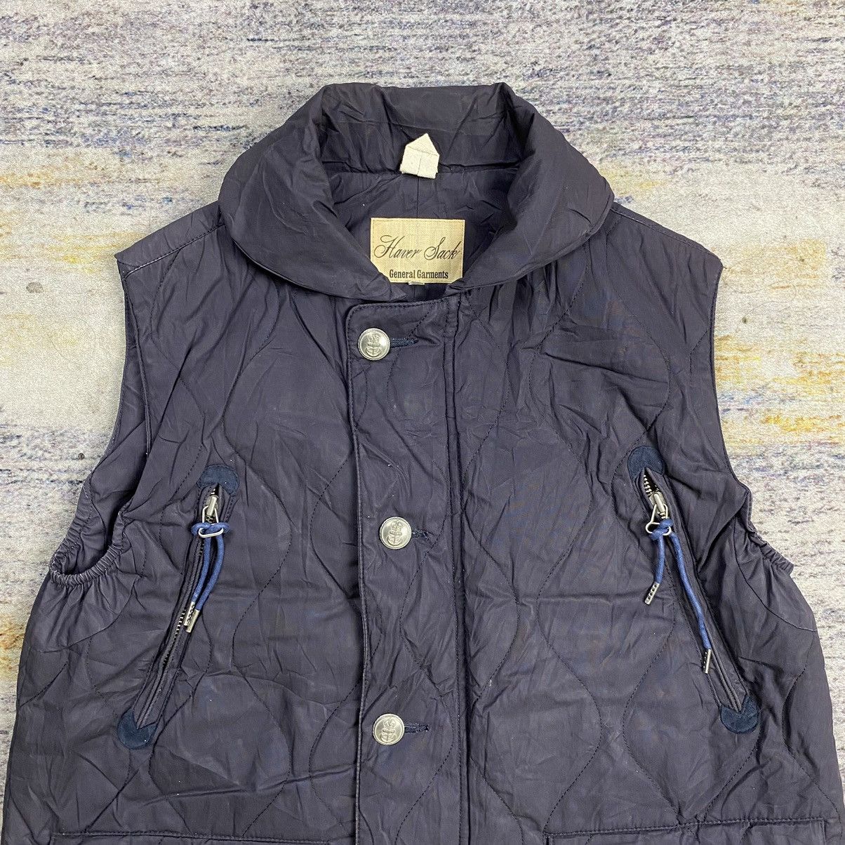 Haversack × Japanese Brand Haversack general garment quilted vest Size US M / EU 48-50 / 2 - 3 Thumbnail