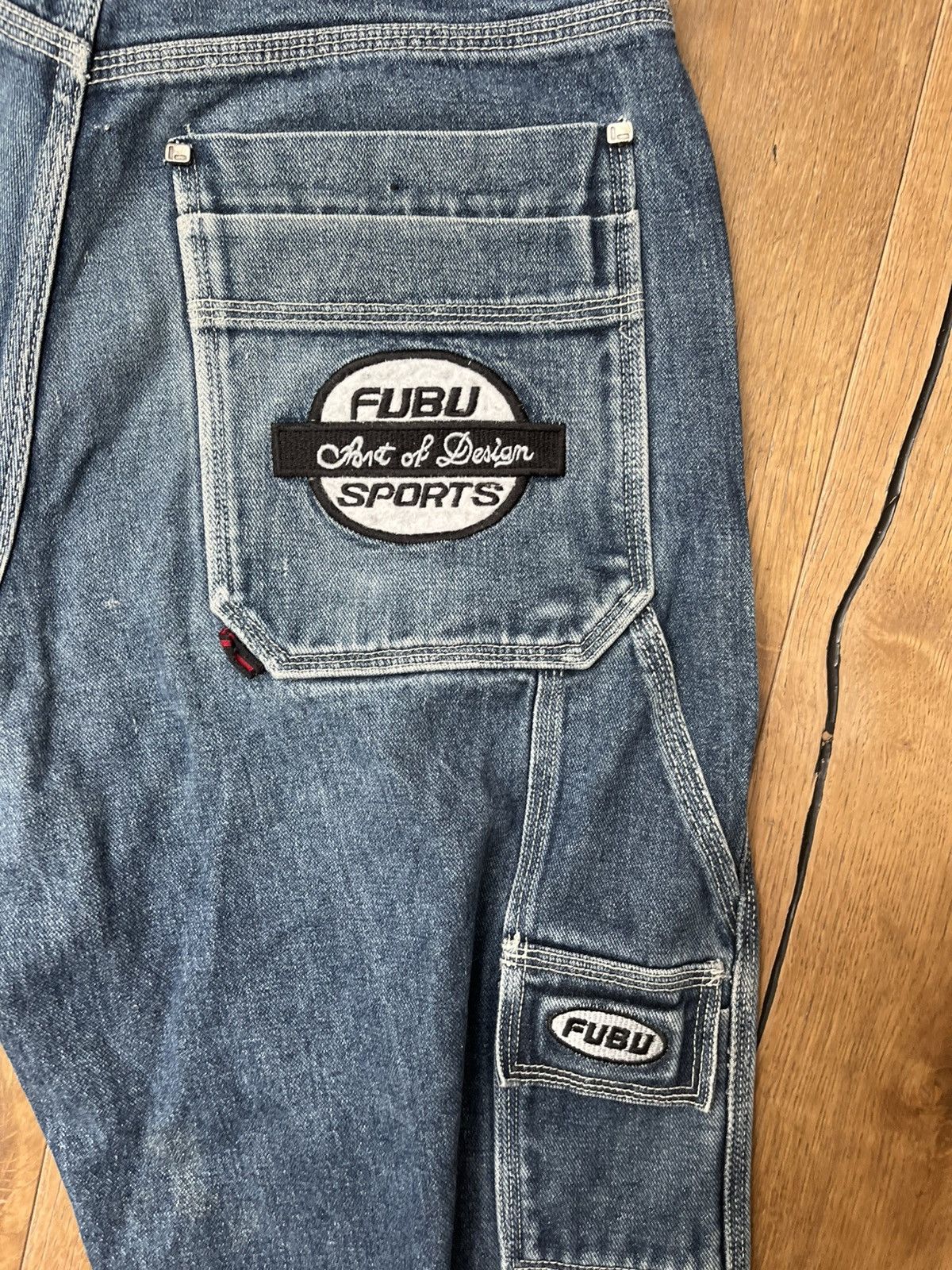 Fubu Jorts Fubu y2k Shorts Jeans Denim Size US 31 - 2 Thumbnail