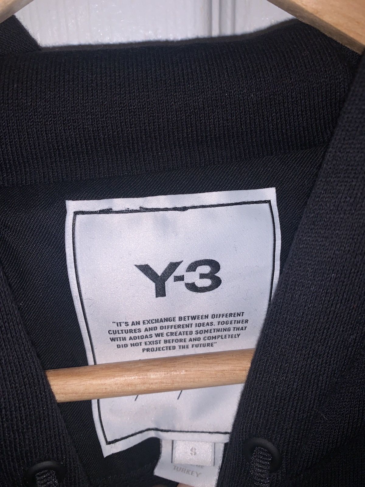 Y-3 Y-3 Black Hoodie Size S / US 4 / IT 40 - 2 Thumbnail
