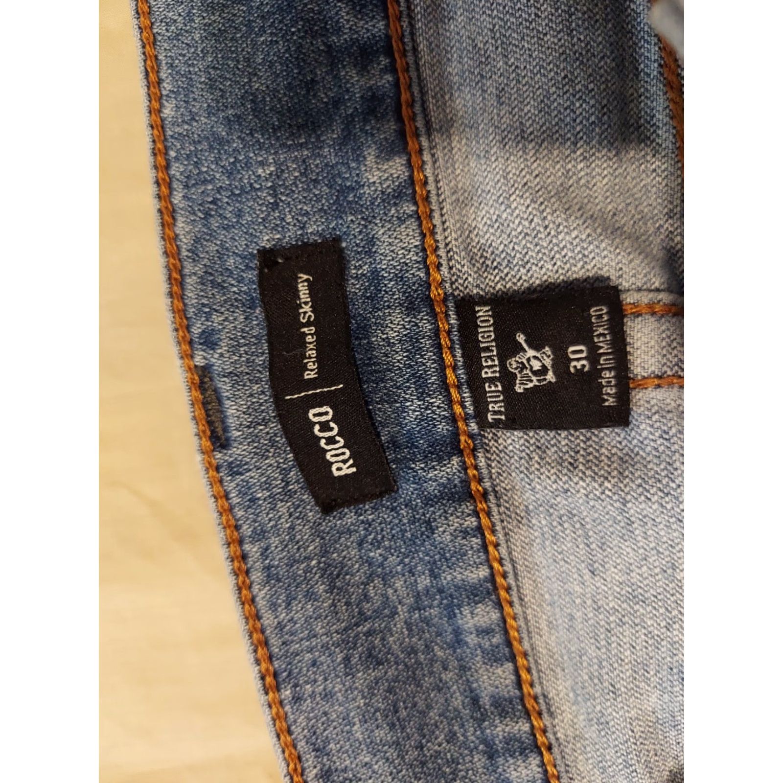 True Religion **True Religion Mens Relaxed Fit Skinny Denim Stretch Jeans 30x34** User: True Religion Mens Relaxed Fit Skinny Denim Stretch Jeans 30x34 Inseam 34 Size US 30 / EU 46 - 6 Thumbnail
