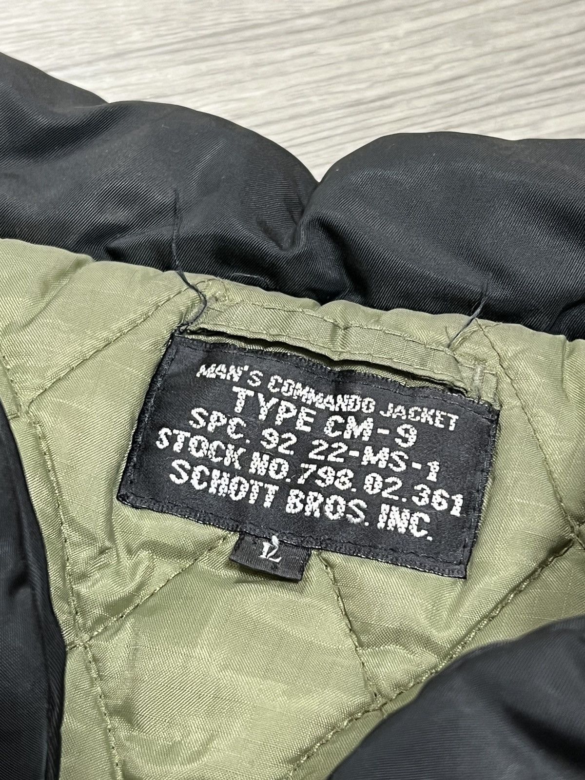Schott Schott vintage fly bomber vest jacket Size US L / EU 52-54 / 3 - 5 Thumbnail