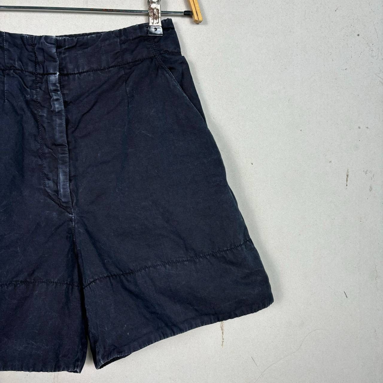 Prada Prada Fit Black Sun Faded Cargo Shorts Size 25" / US 0 / IT 36 - 5 Thumbnail