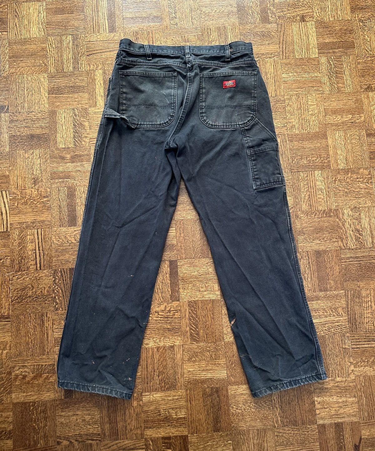 Dickies Vintage Y2K Dickies Faded Carpenter Canvas Work Pants Size US 34 / EU 50 - 2 Thumbnail