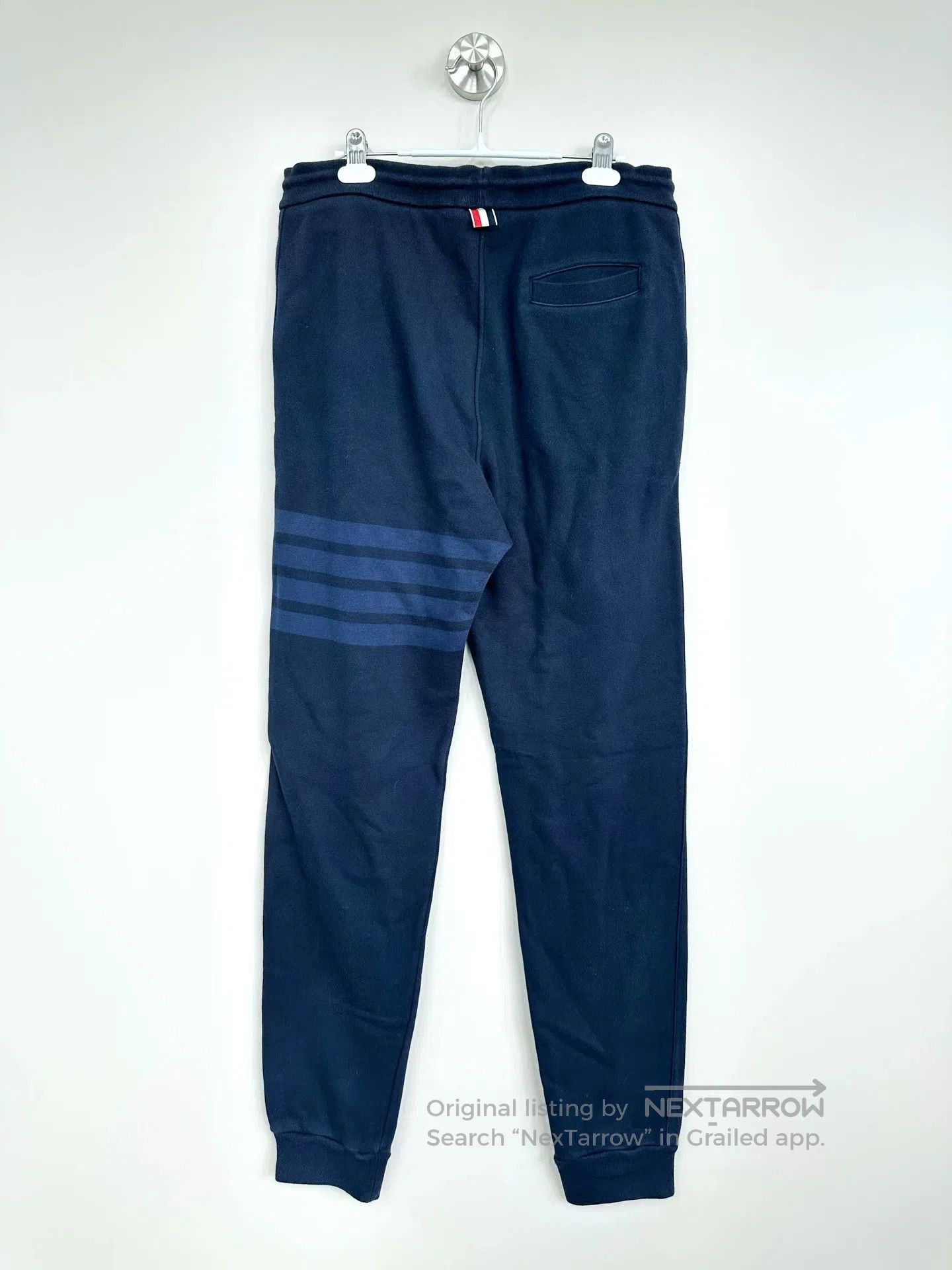 Thom Browne Thom Browne size L Navy Blue Classic Four Stripe Casual Tr Size US 27 - 2 Thumbnail