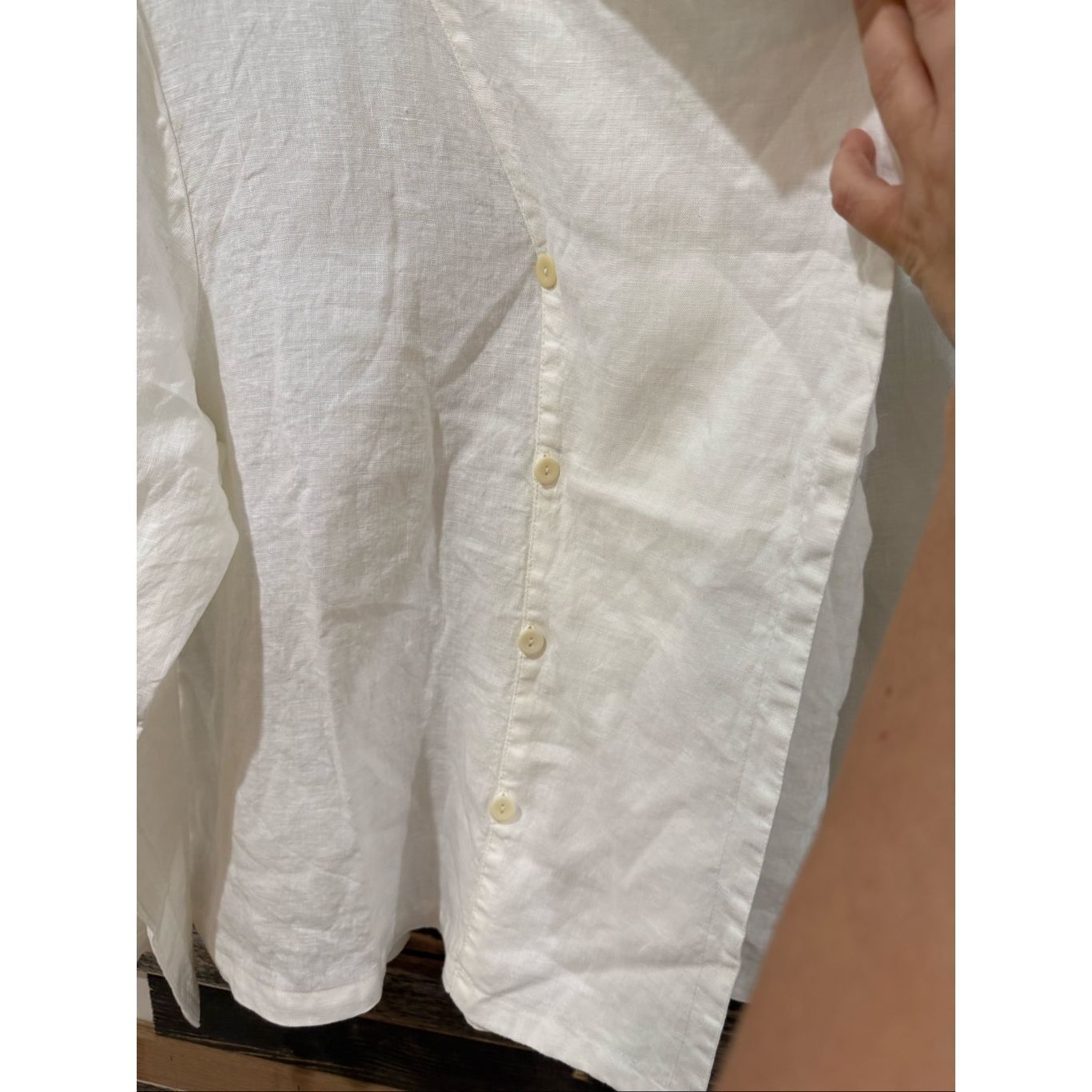 FLAX Flax button front linen blouse/ jacket sz M Size M / US 6-8 / IT 42-44 - 5 Thumbnail