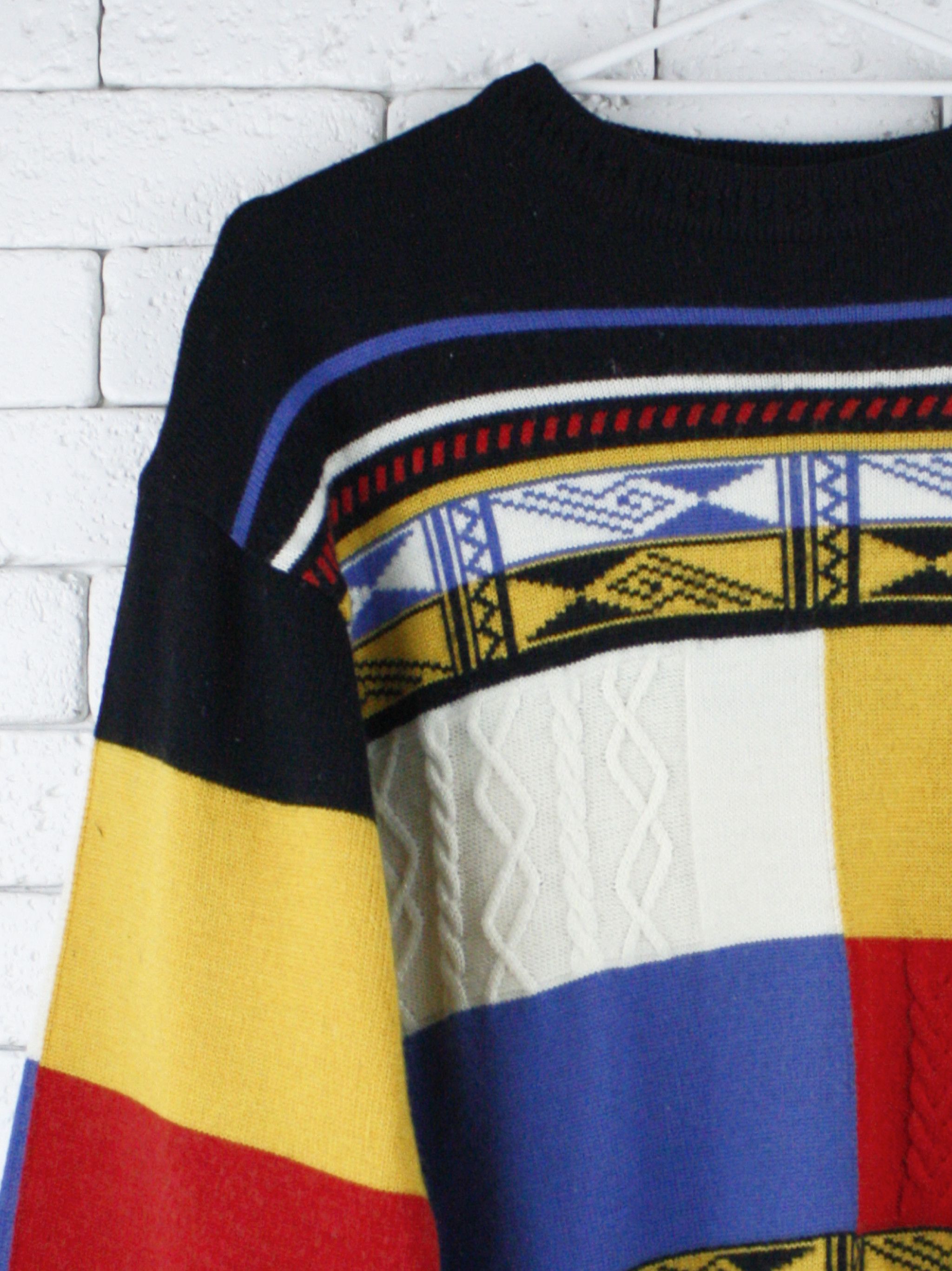 Missoni Missoni Sport Sweater Abstract Knit Vintage Made in Italy Size US S / EU 44-46 / 1 - 7 Thumbnail