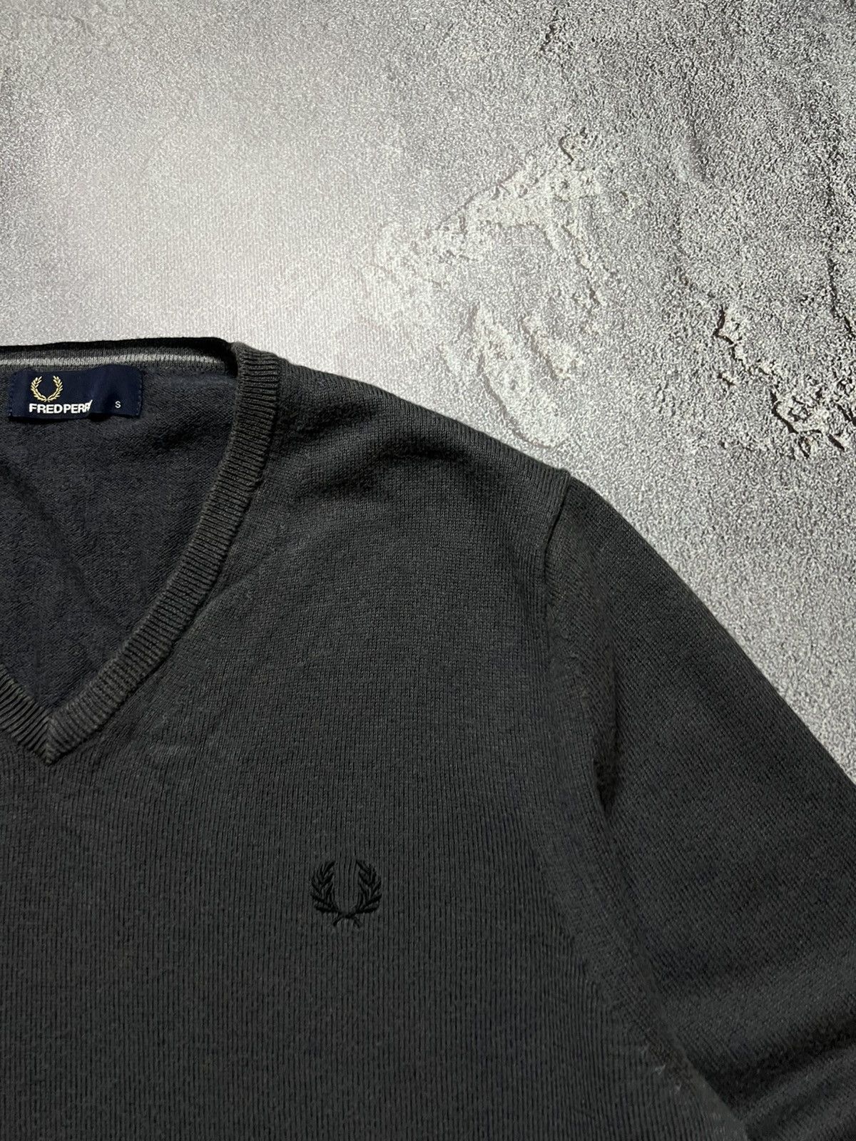 Fred Perry Vintage Fred Perry Long Sleeve Pullover Big Logo Casual M Size US M / EU 48-50 / 2 - 3 Thumbnail