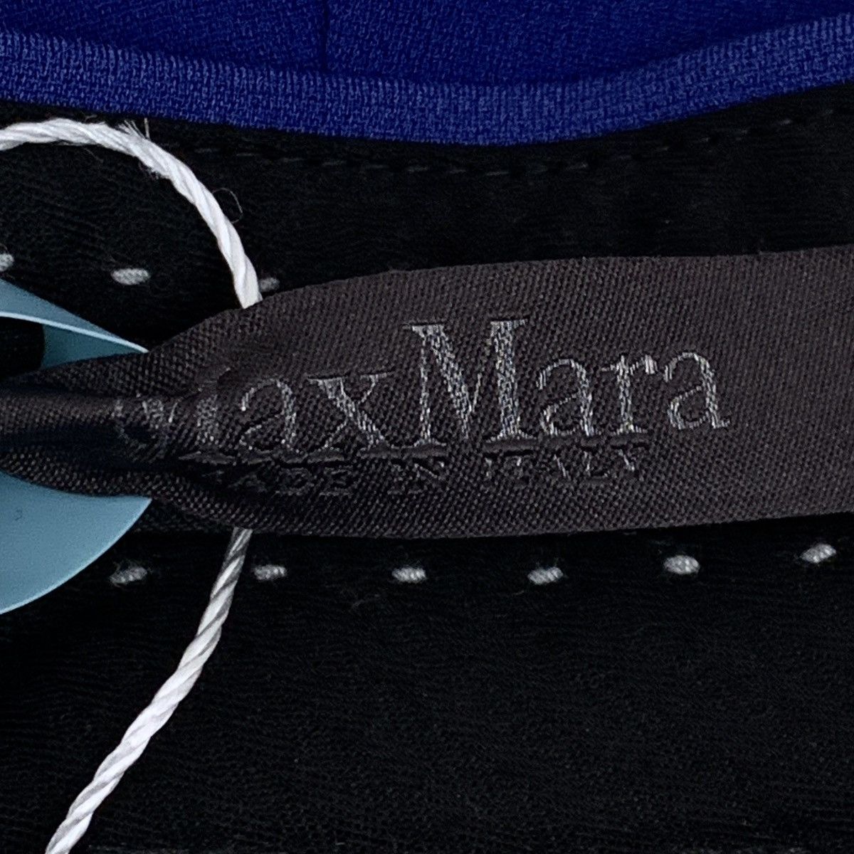 Max Mara MaxMara Blue Straight Casual Suit Pants K26WX Size 28" / US 6 / IT 42 - 5 Thumbnail
