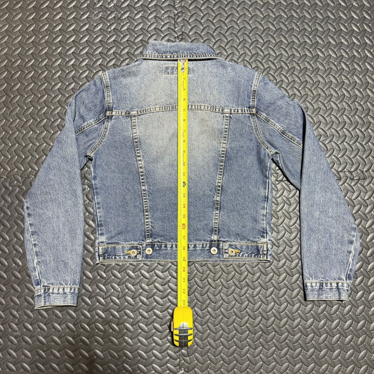 Express Vintage Express Jeans Denim Jacket Cropped Y2K USA Small Size S / US 4 / IT 40 - 14 Thumbnail