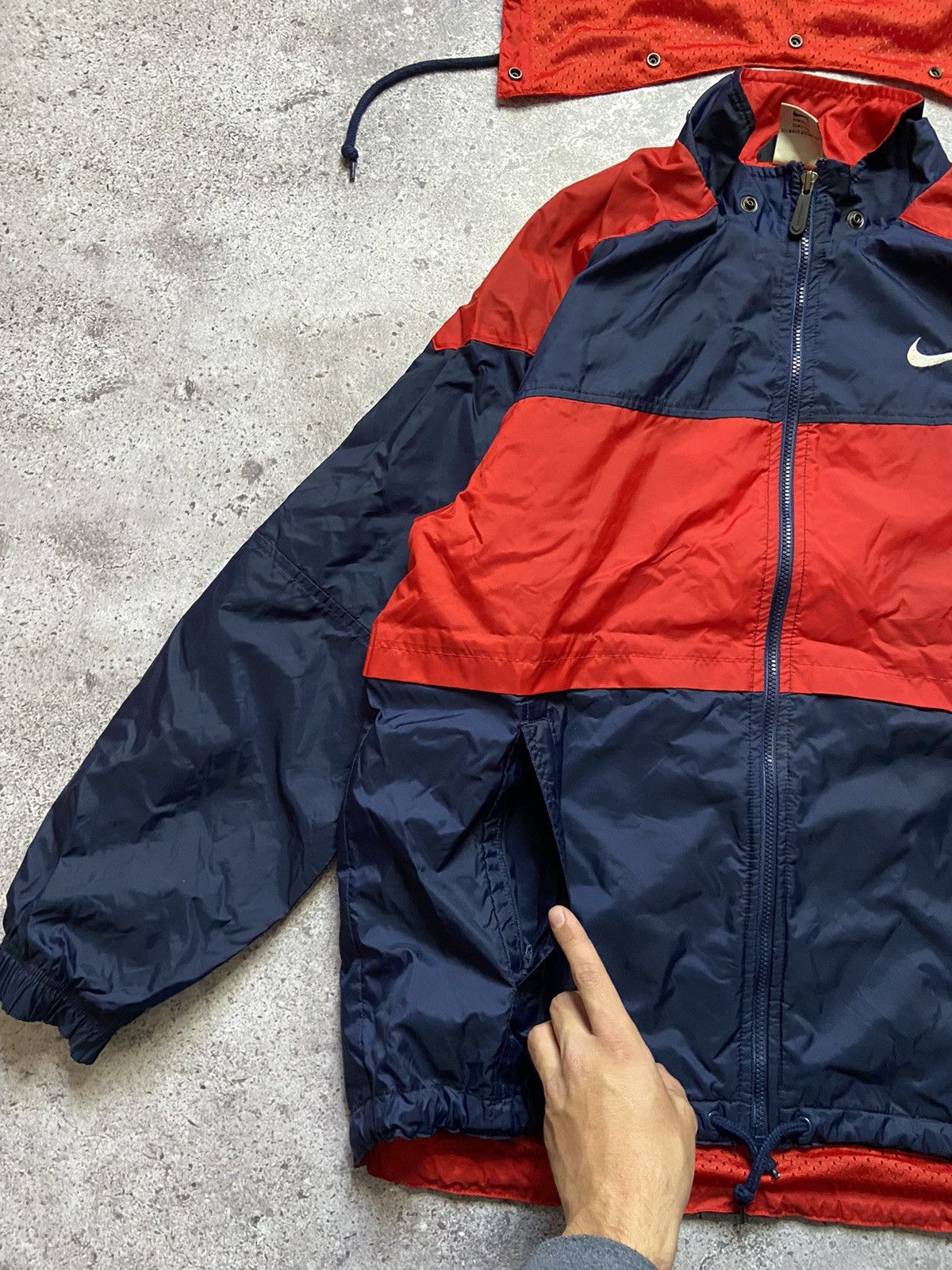 Nike × Vintage Vintage Nike Nylon Light Jacket y2k Size US S / EU 44-46 / 1 - 4 Thumbnail