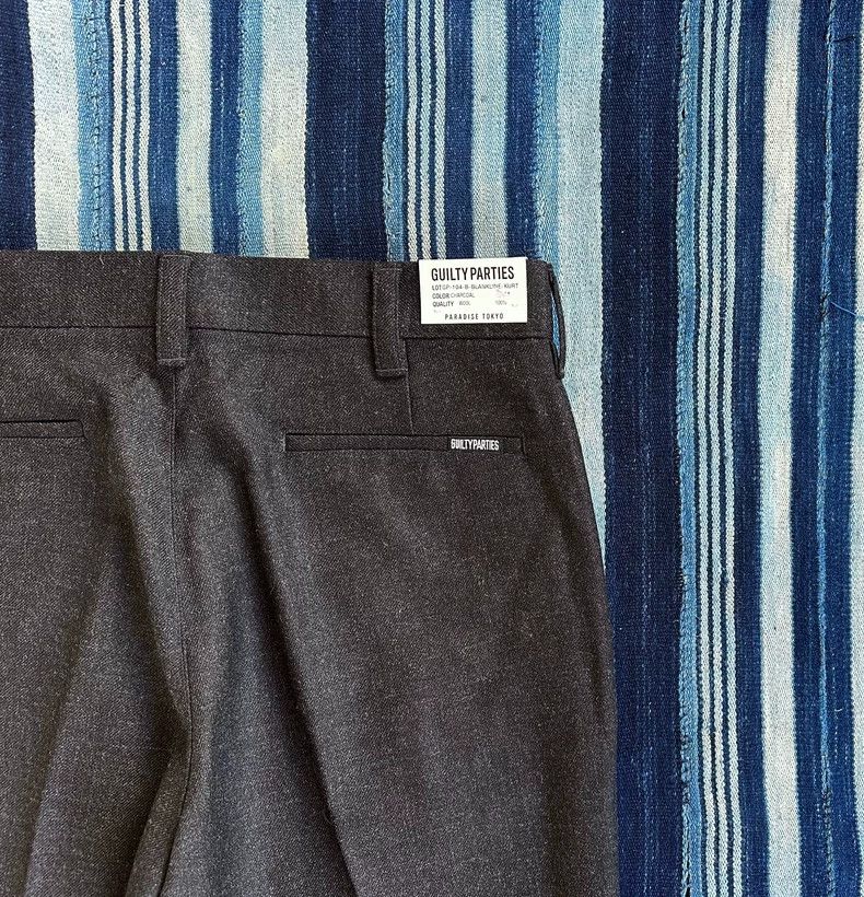 Wacko Maria Wacko maria SizeM Wool Pleated Casual Pants Guilty Parties Size US 30 / EU 46 - 7 Thumbnail