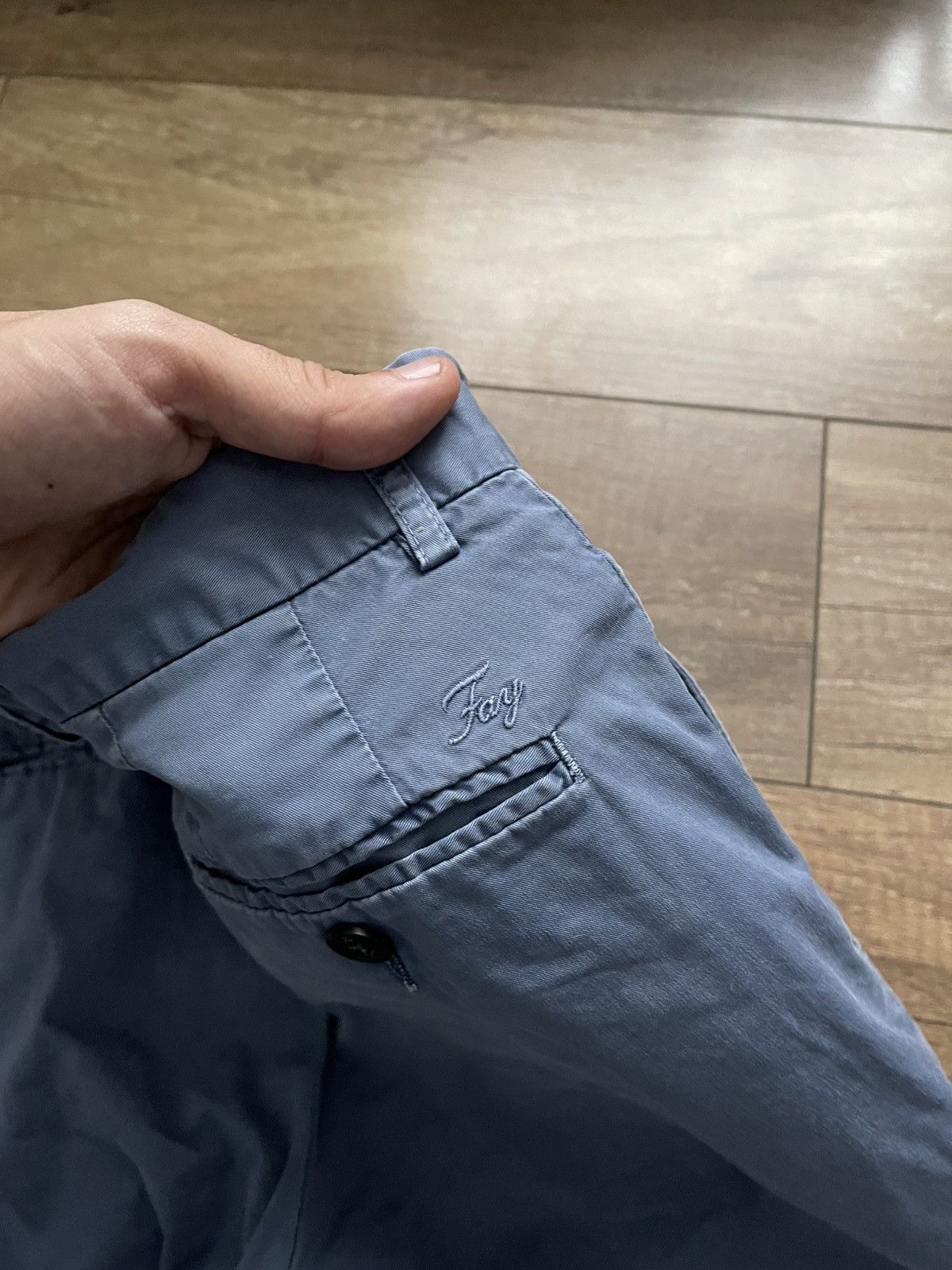 Fay Fay Chino Trousers Pants Size US 30 / EU 46 - 9 Thumbnail