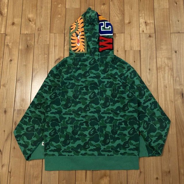 Bape 🔥Shibuya Store Camo🔥 BAPE CAMO Shark Full Zip Hoodie APE Size US L / EU 52-54 / 3 - 2 Thumbnail