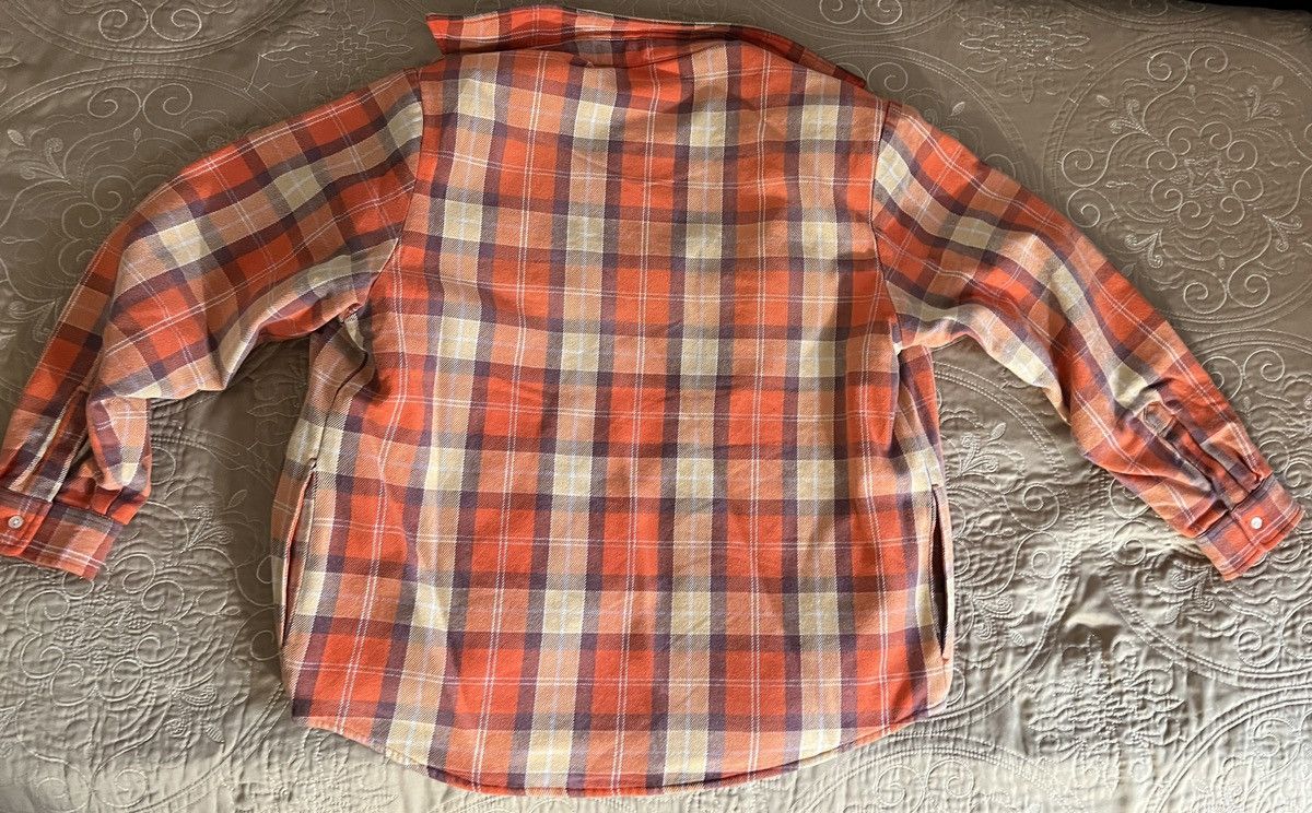 Supreme Supreme Quilted Lined Flannel Orange Large Size US L / EU 52-54 / 3 - 2 Thumbnail